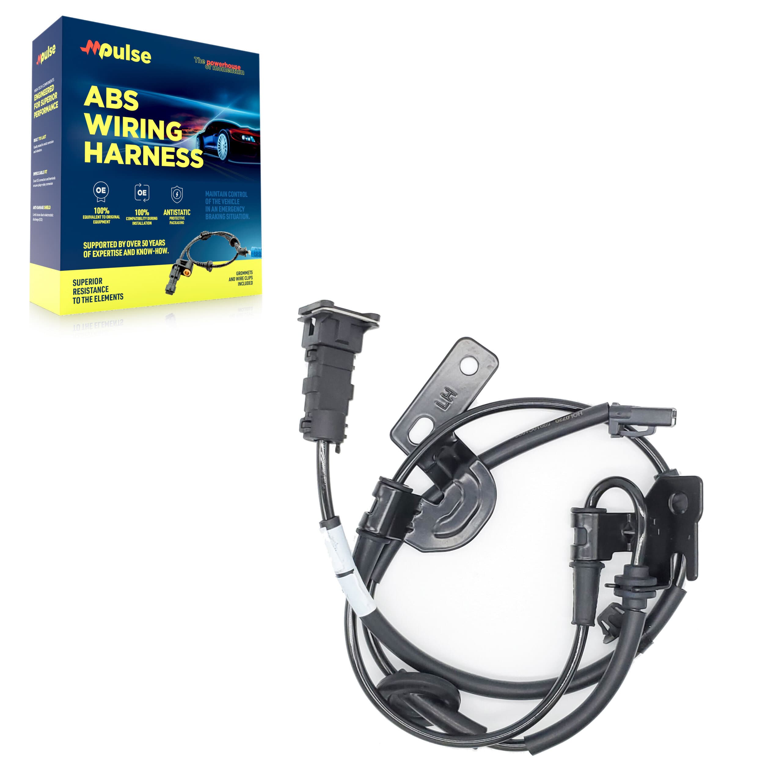 Mpulse - SEN-2ABS3157 - Rear Left ABS Wheel Speed Sensor Wiring Harness image 1
