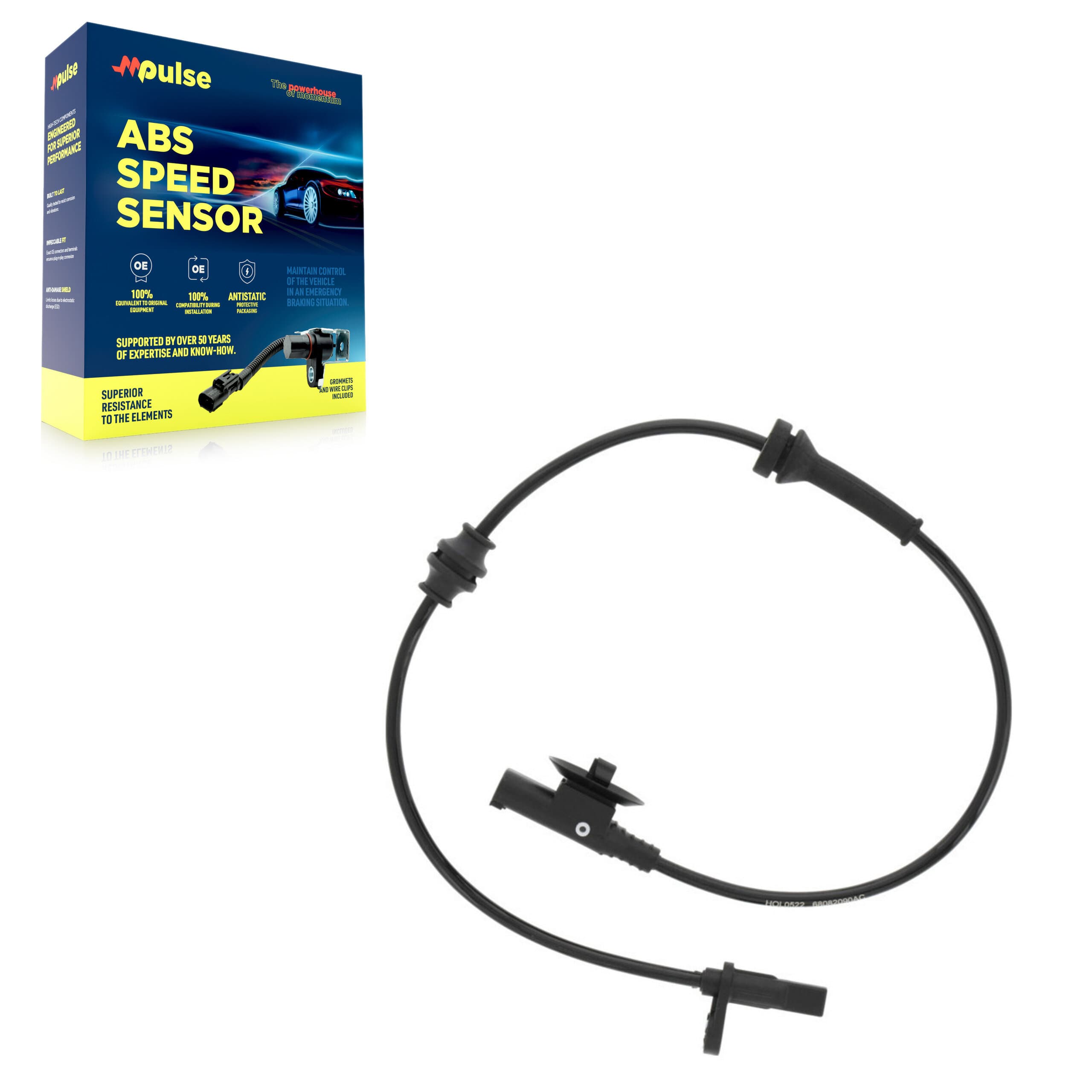 Mpulse - SEN-2ABS3186 - Rear ABS Wheel Speed Sensor image 1