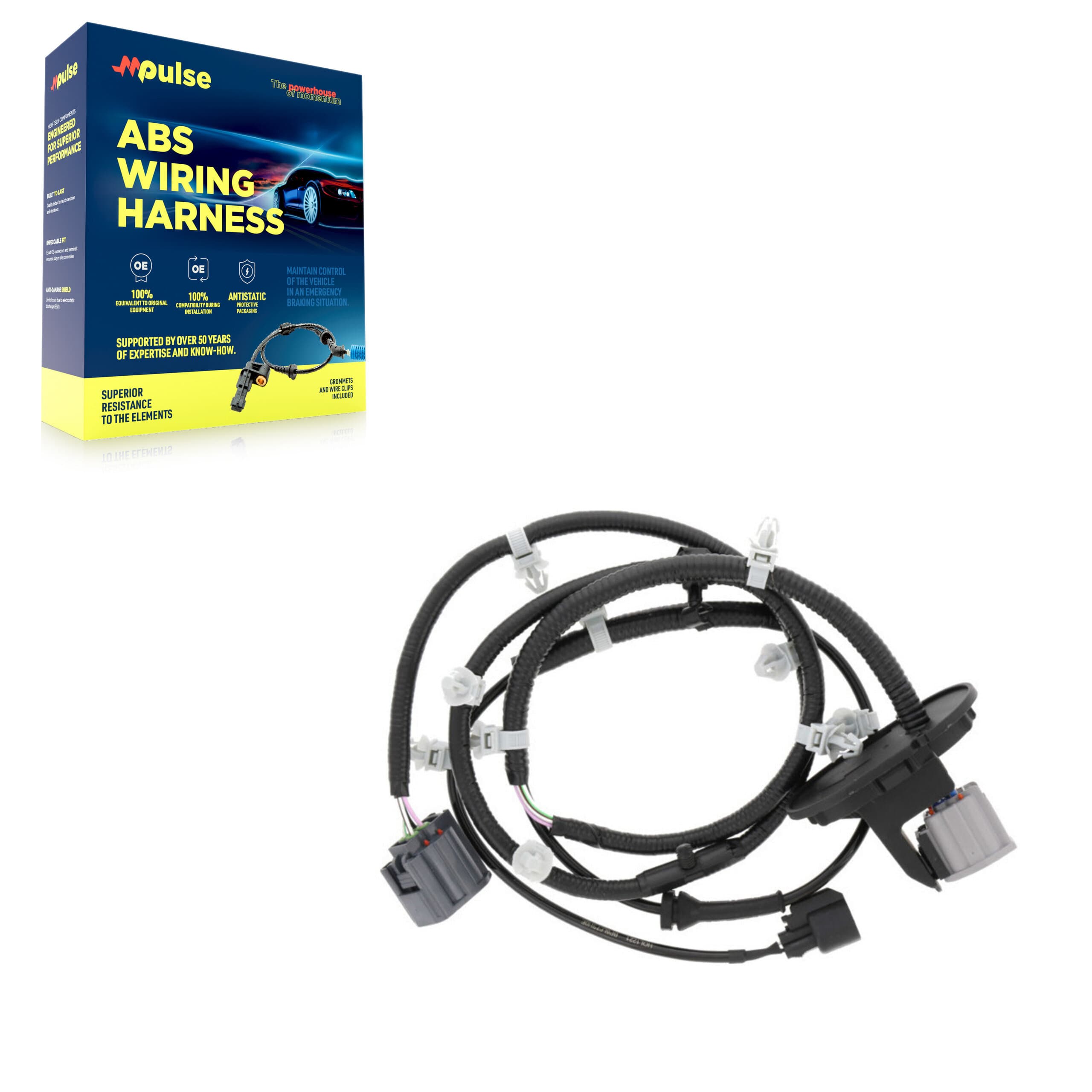 Mpulse - SEN-2ABS5077 - Rear Right ABS Wheel Speed Sensor Wiring Harness image 1