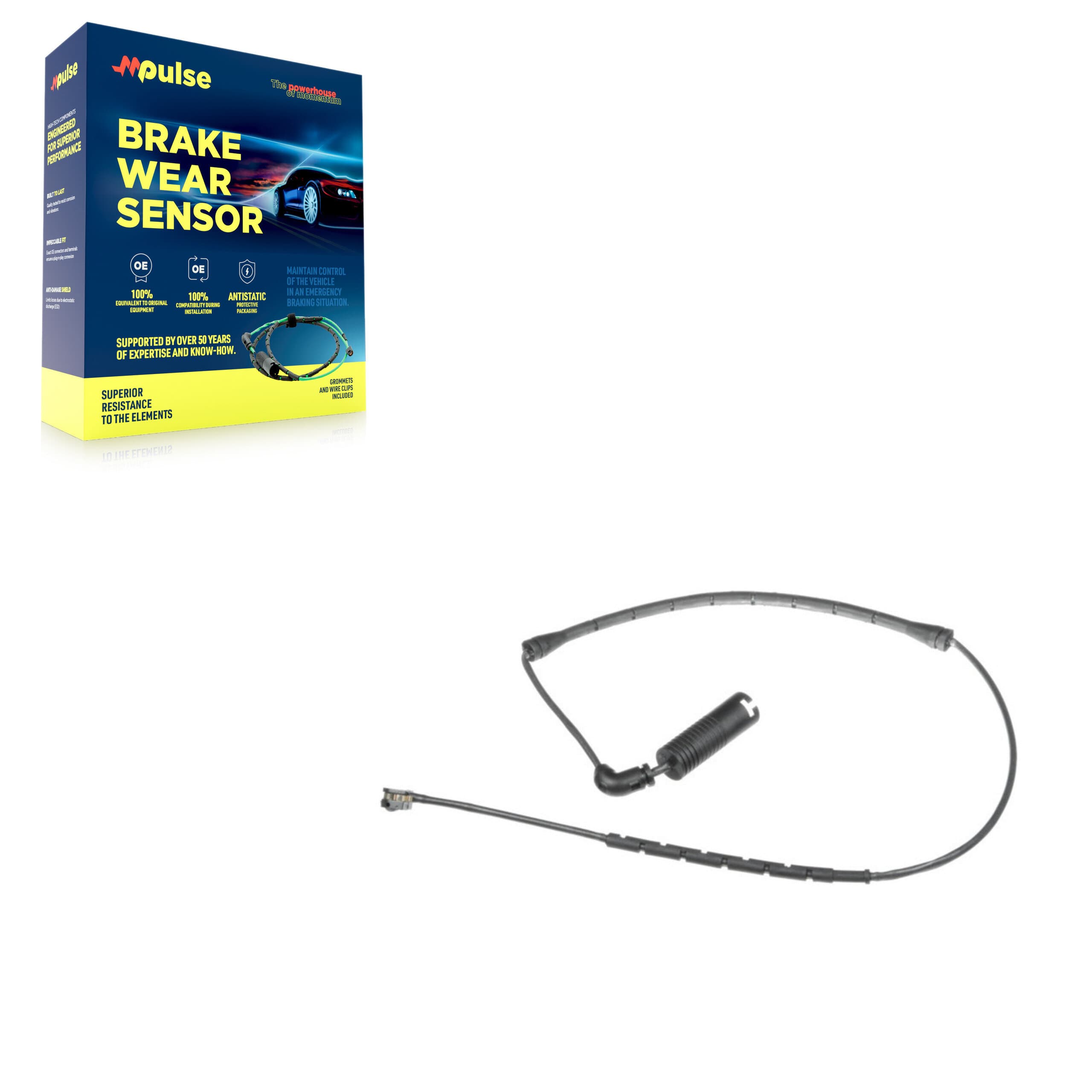 Mpulse - SEN-2BWS0122 - Rear Disc Brake Pad Wear Sensor image 1