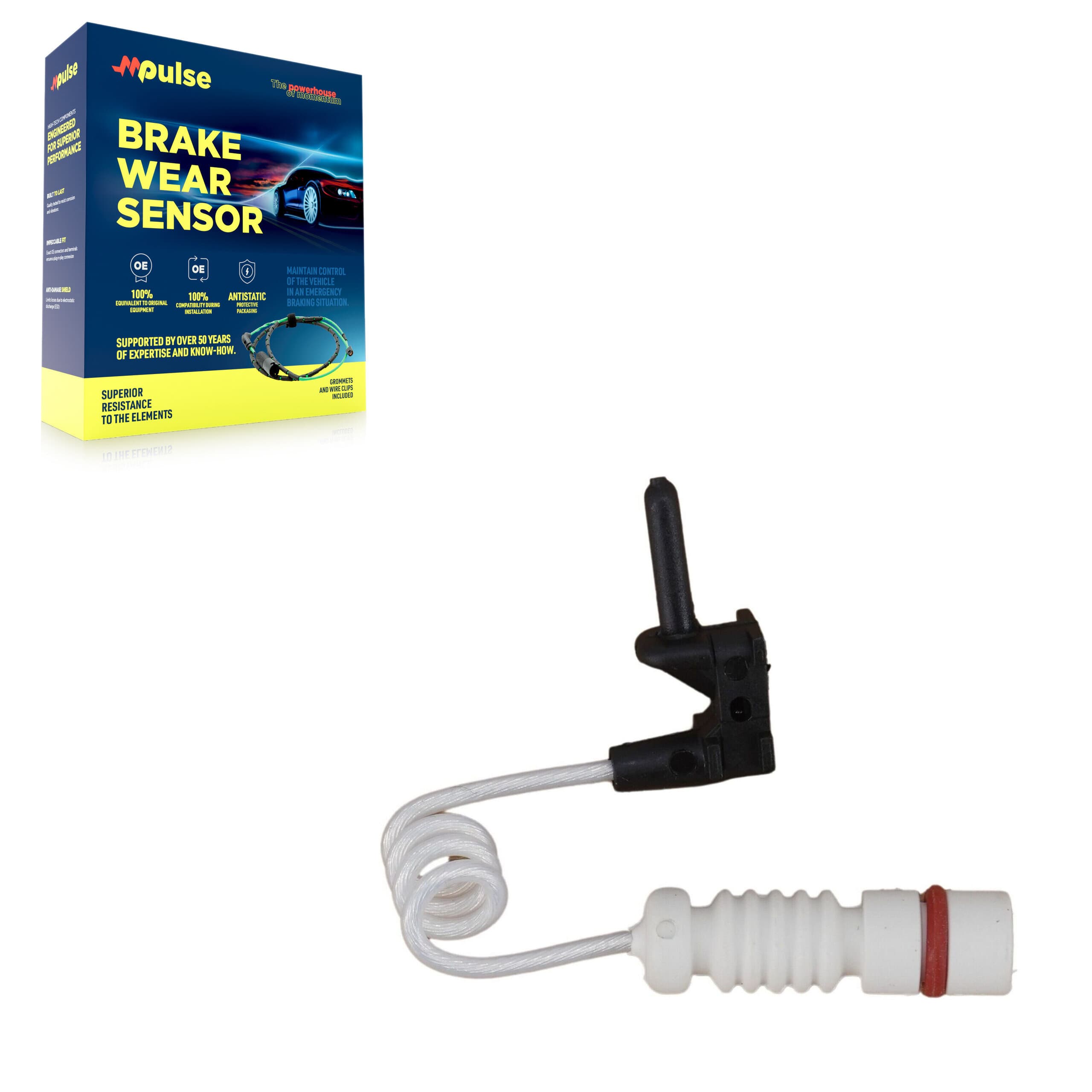 Mpulse - SEN-2BWS0128 - Front Disc Brake Pad Wear Sensor image 1