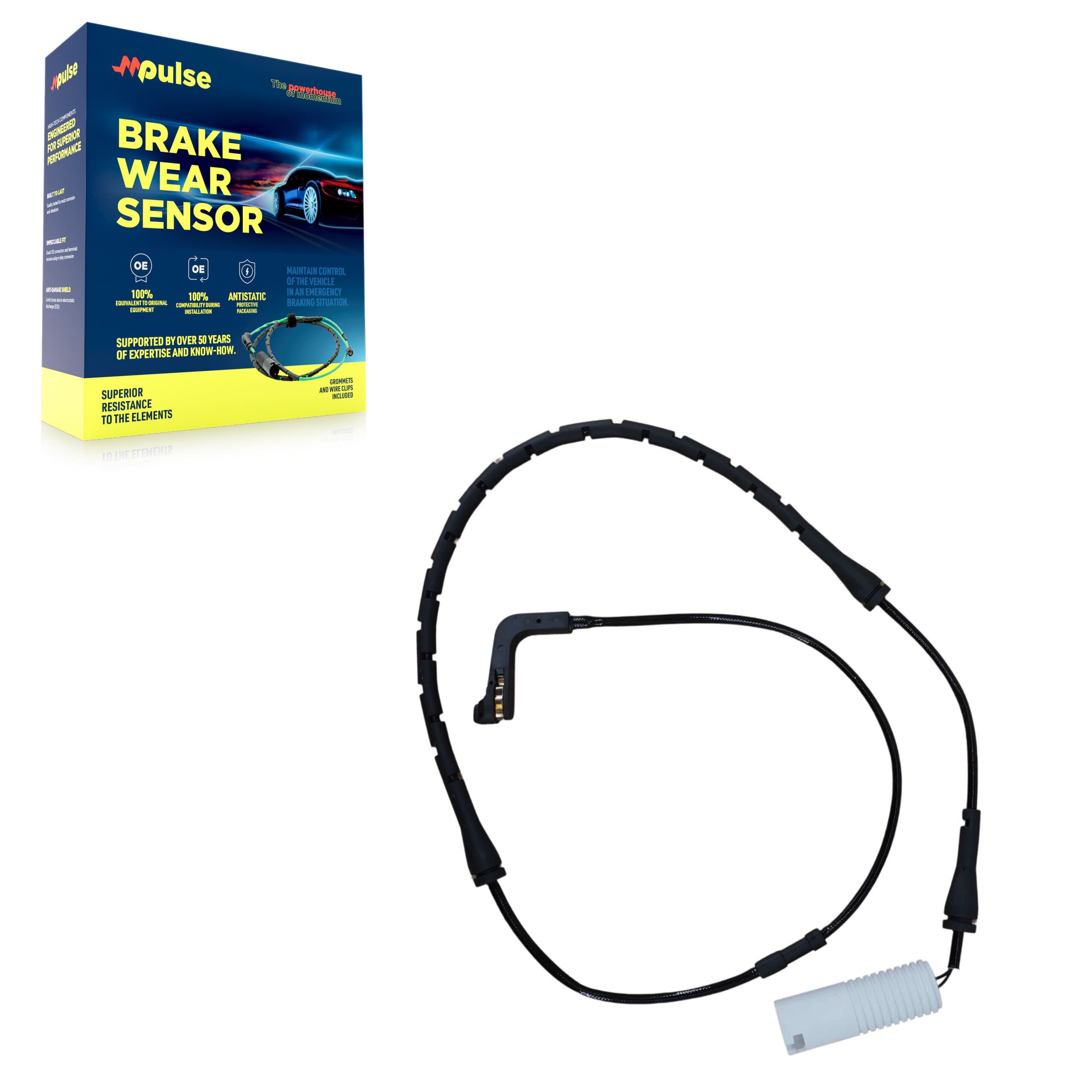 Mpulse - SEN-2BWS0133 - Front Disc Brake Pad Wear Sensor image 1