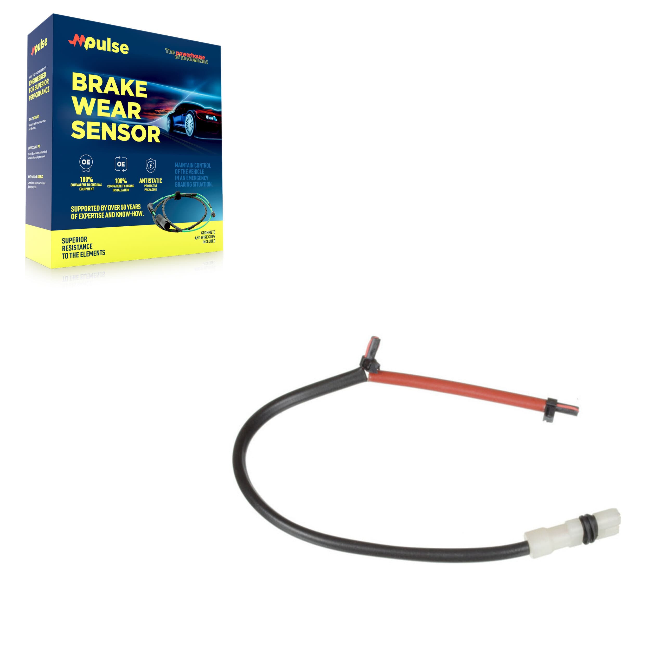 Mpulse - SEN-2BWS0188 - Front Right Disc Brake Pad Wear Sensor image 1