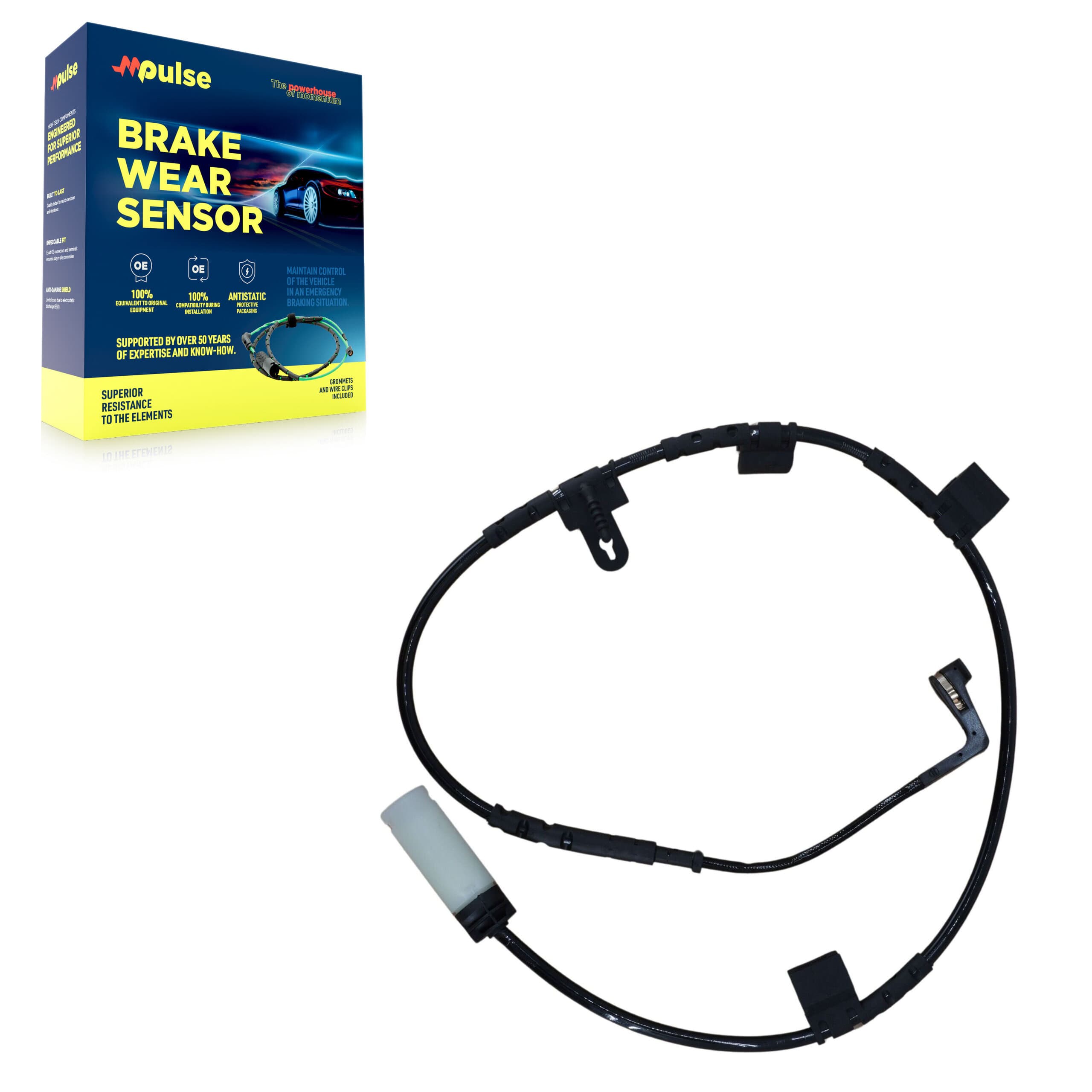 Mpulse - SEN-2BWS0197 - Front Disc Brake Pad Wear Sensor image 1
