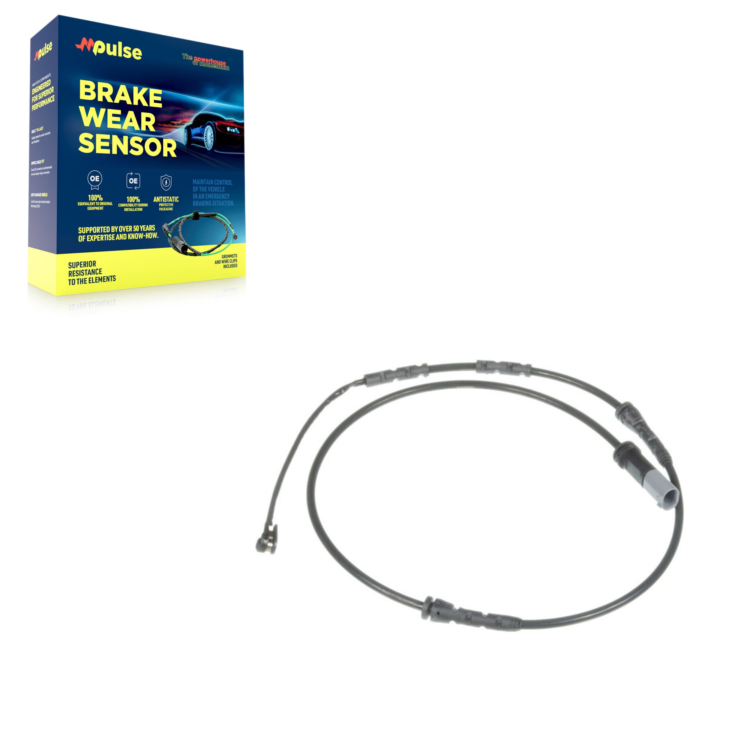 Mpulse - SEN-2BWS0264 - Front Disc Brake Pad Wear Sensor image 1