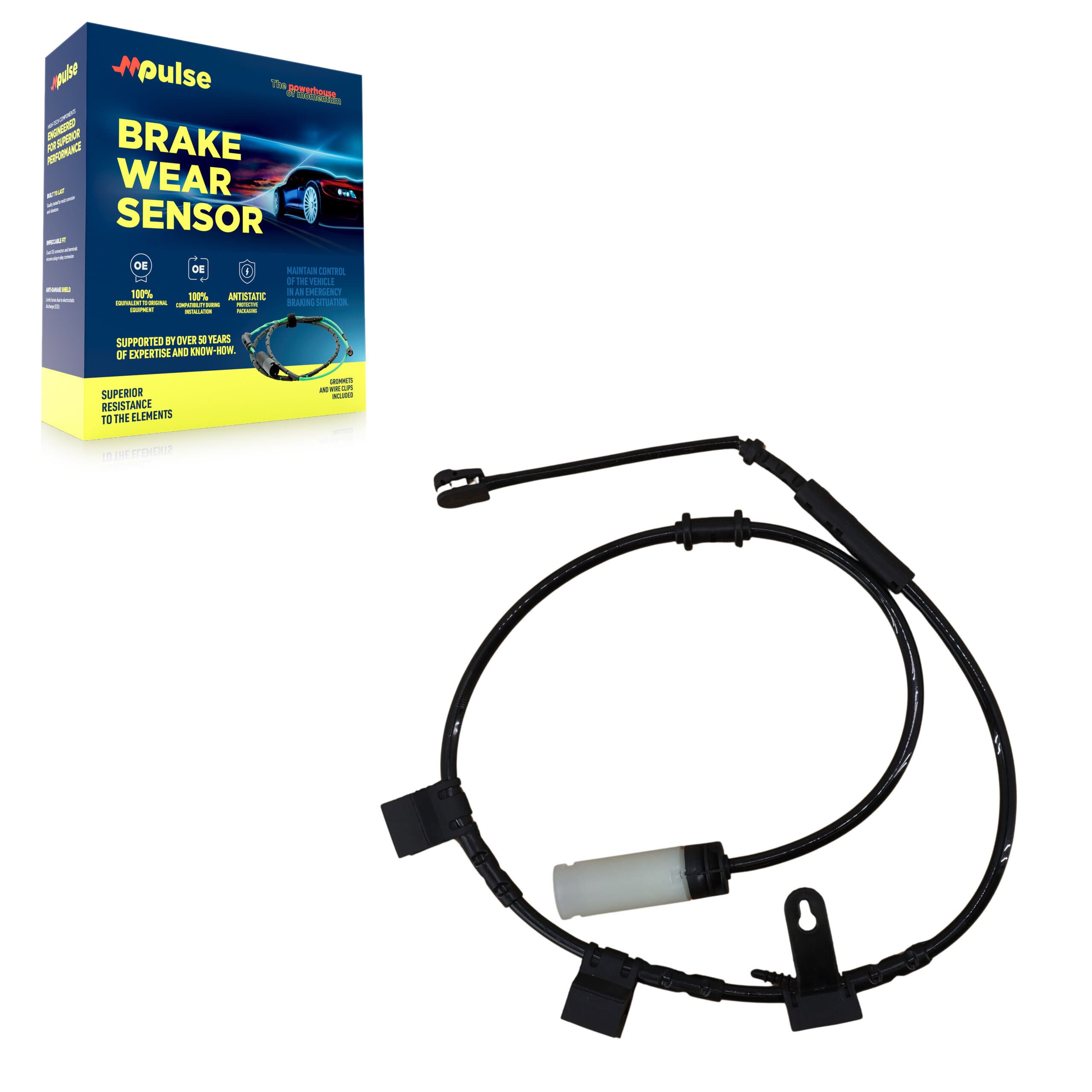 Mpulse - SEN-2BWS0301 - Front Disc Brake Pad Wear Sensor image 1