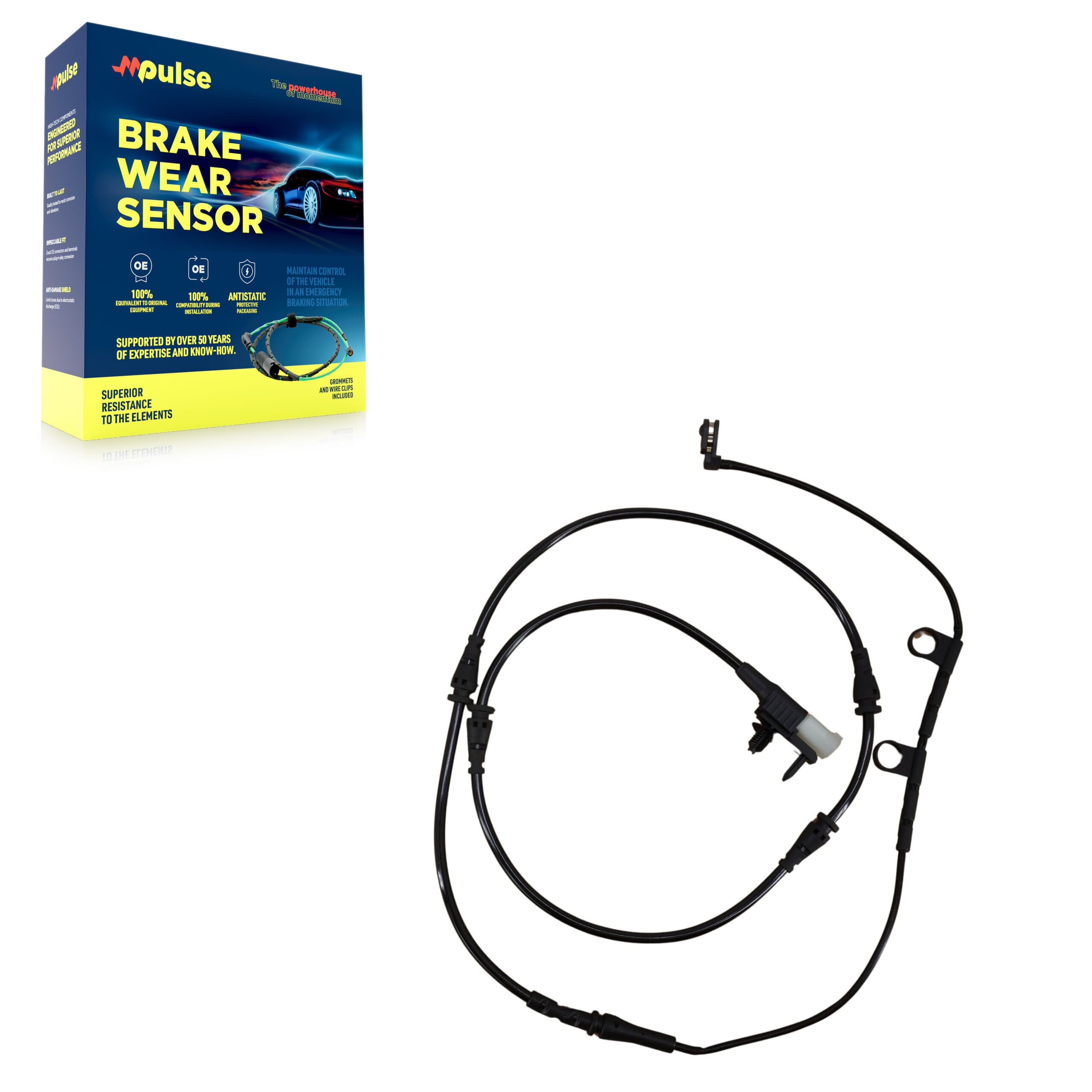 Mpulse - SEN-2BWS0306 - Front Disc Brake Pad Wear Sensor image 1