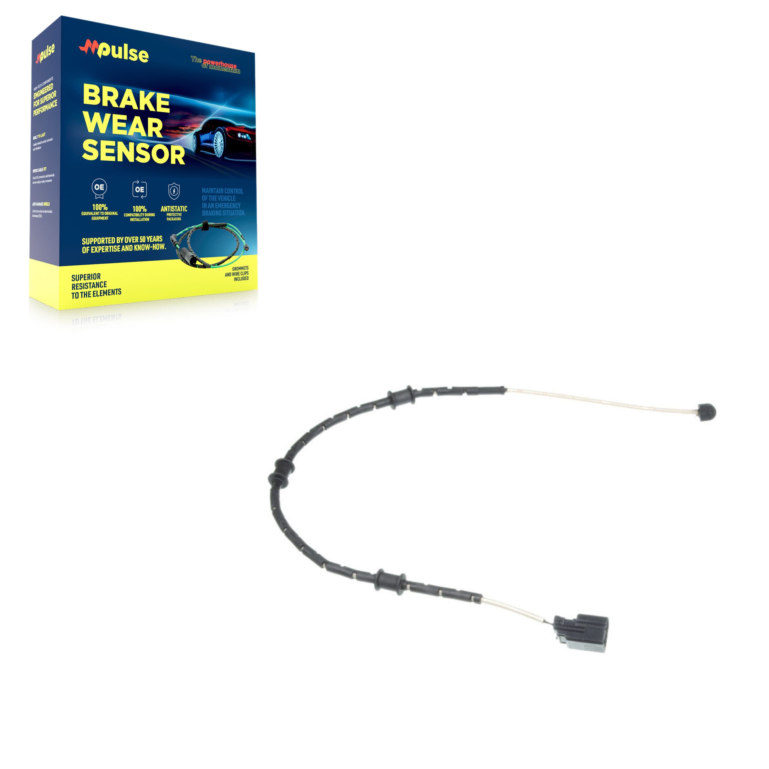Mpulse - SEN-2BWS0308 - Front Disc Brake Pad Wear Sensor image 1