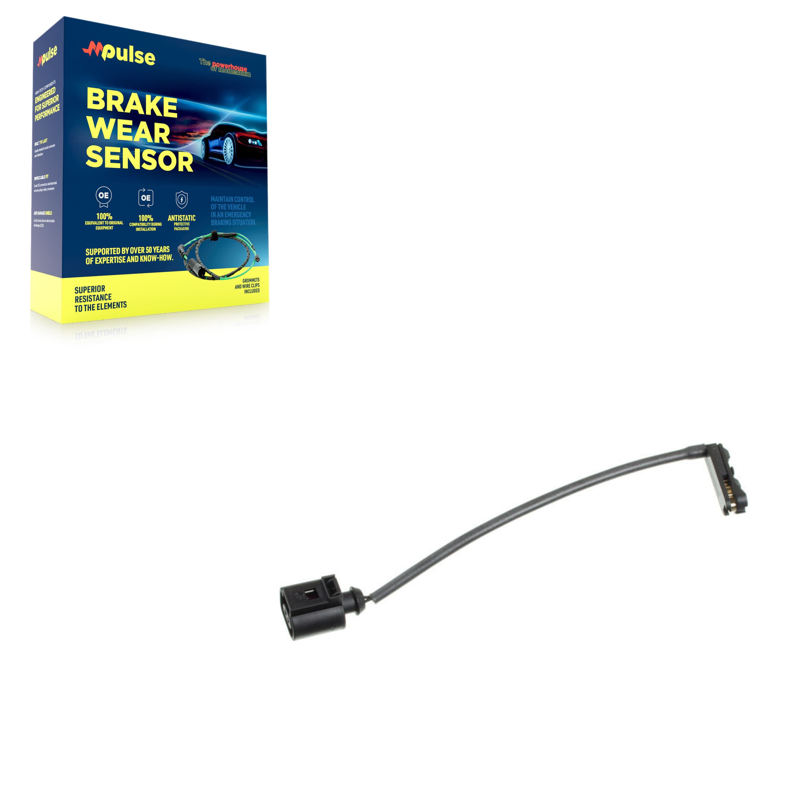 Mpulse - SEN-2BWS0412 - Front Disc Brake Pad Wear Sensor image 1