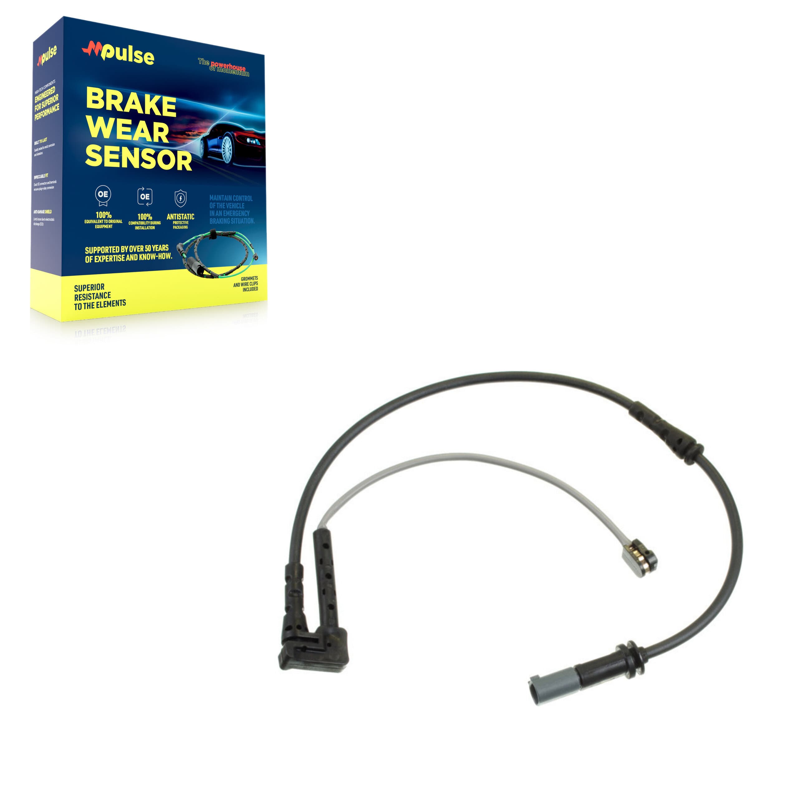 Mpulse - SEN-2BWS0416 - Front Disc Brake Pad Wear Sensor image 1