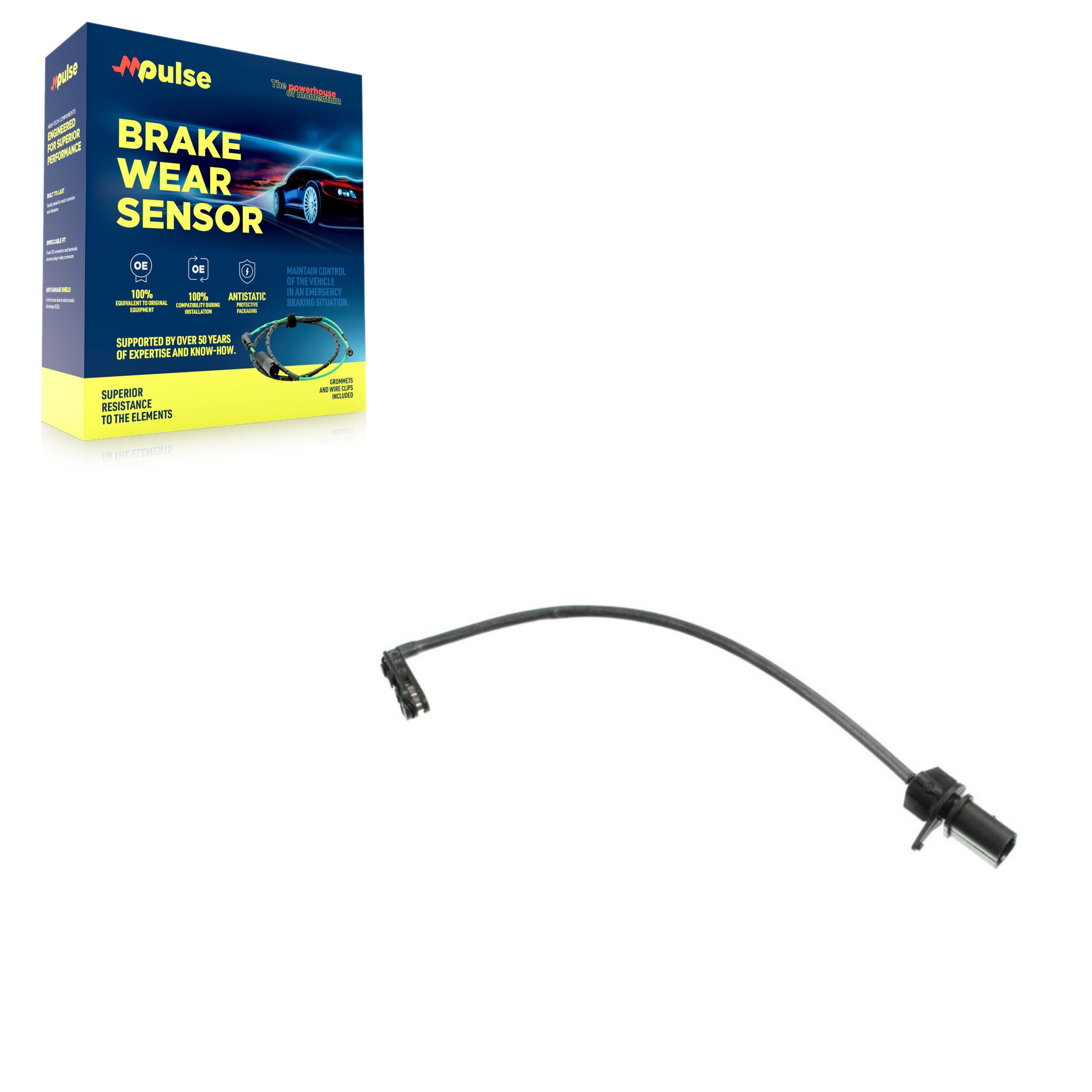 Mpulse - SEN-2BWS0433 - Front Disc Brake Pad Wear Sensor image 1
