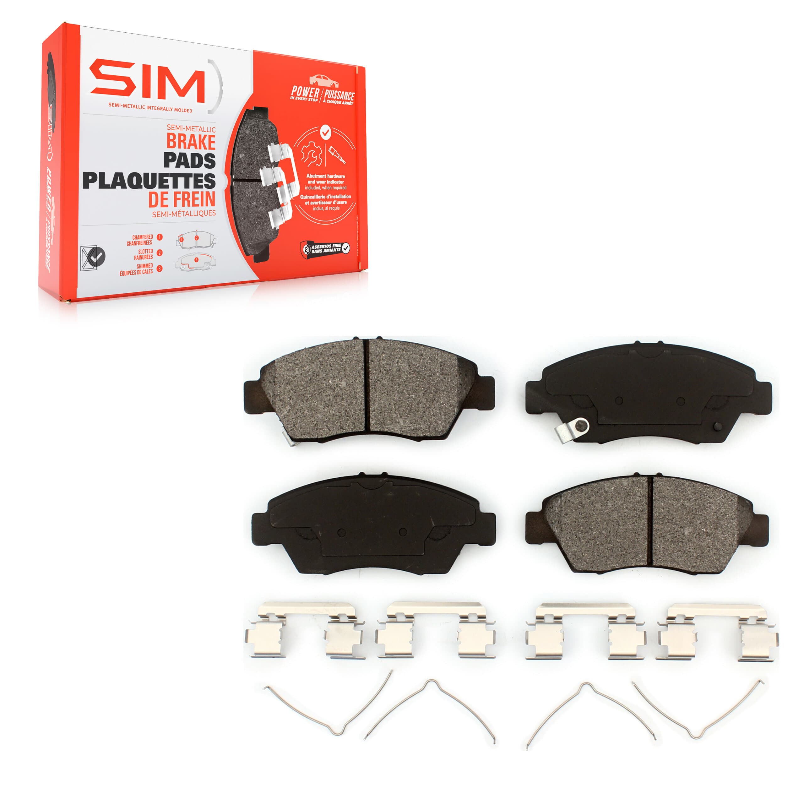 SIM - SIM-948 - Front Disc Brake Pad image 1