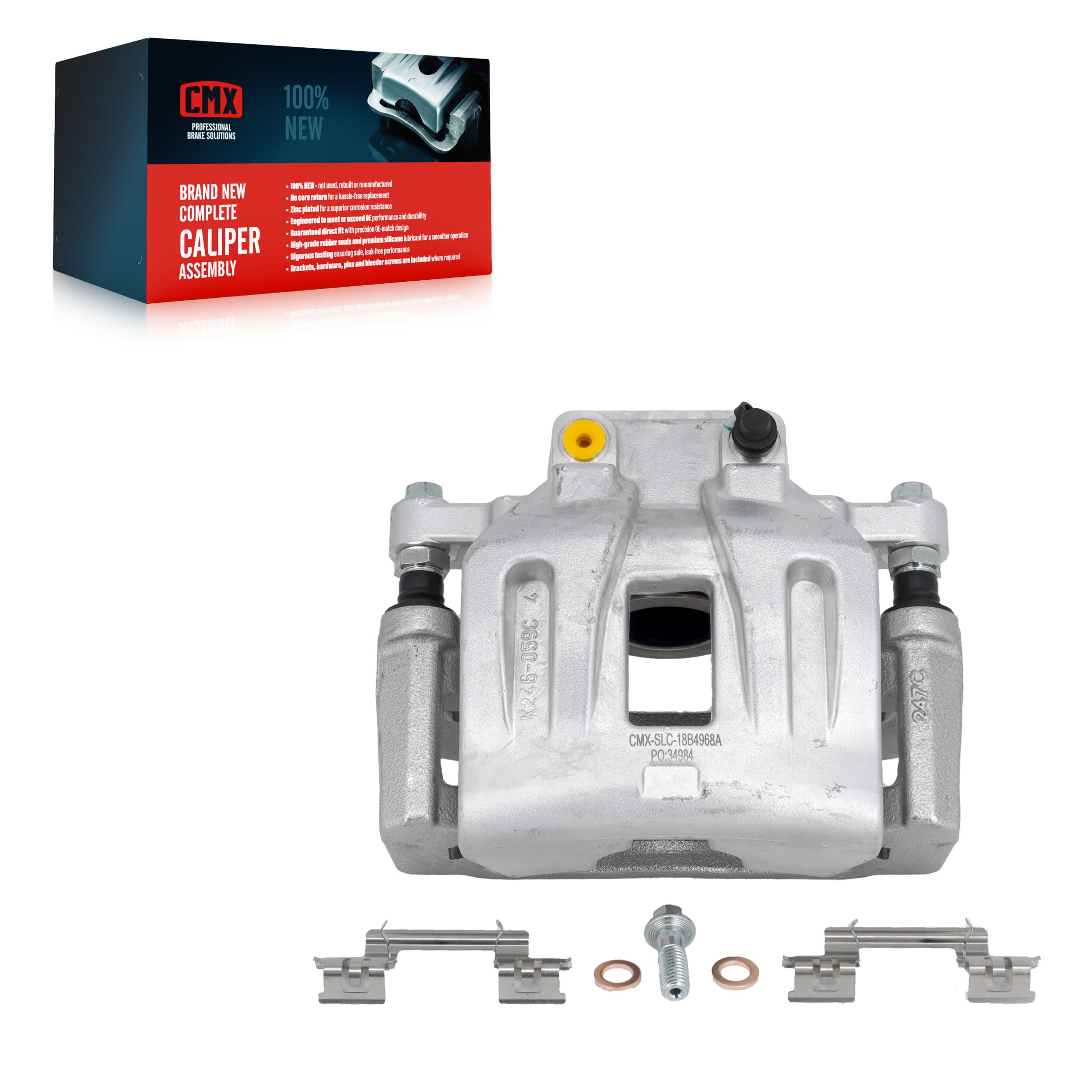 CMX - SLC-18B4968A - Front Right Disc Brake Caliper image 1