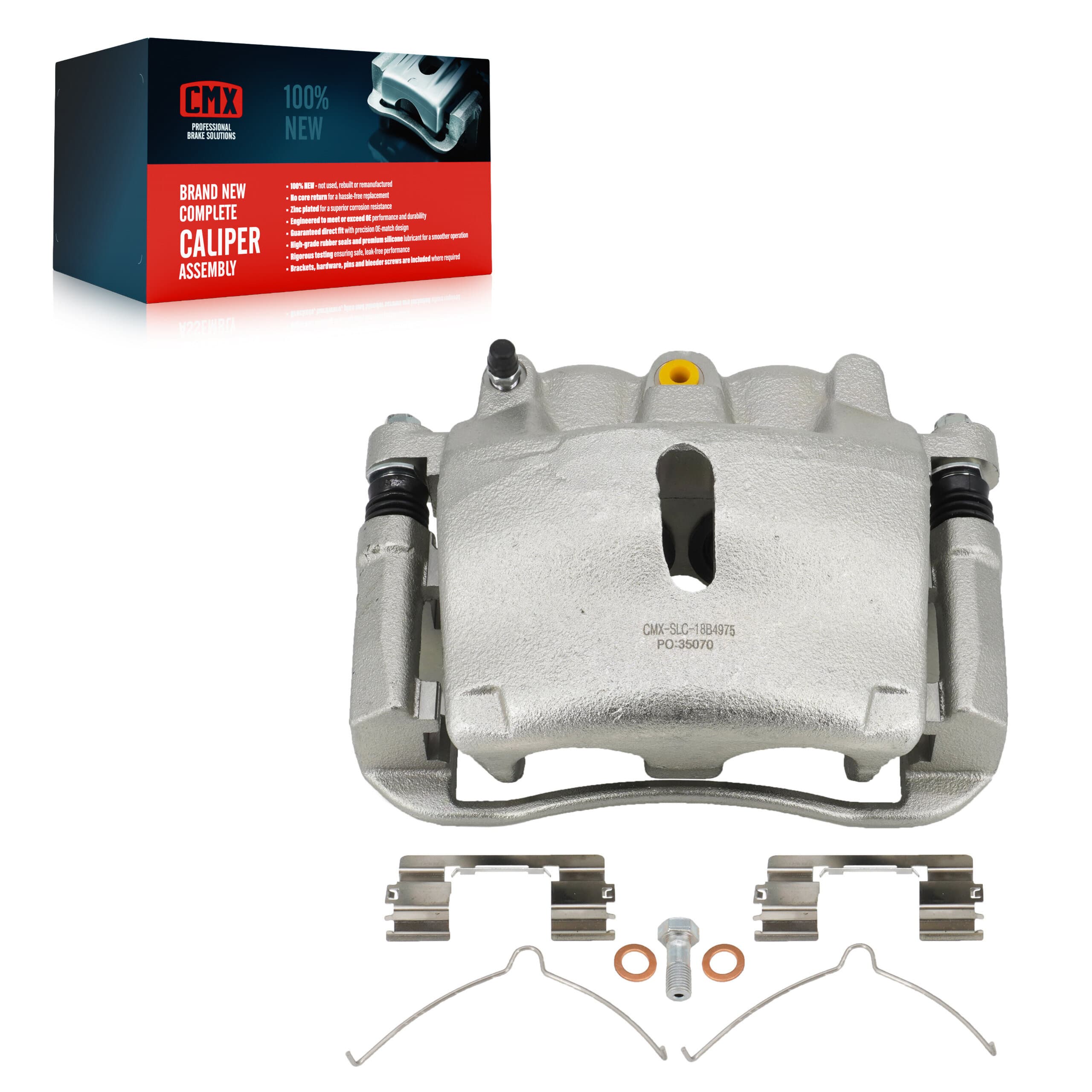 CMX - SLC-18B4975 - Front Left Disc Brake Caliper image 1