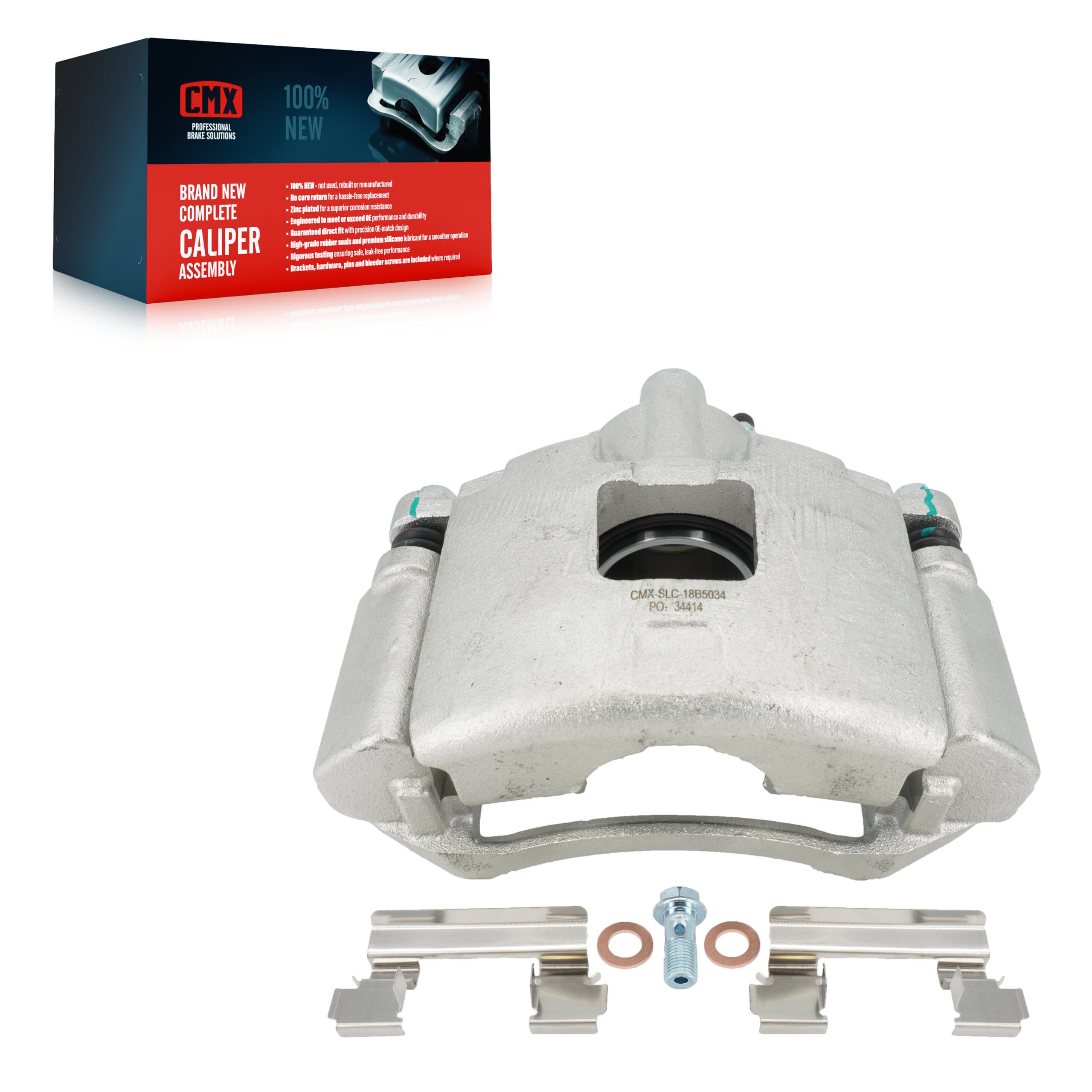 CMX - SLC-18B5034 - Front Left Disc Brake Caliper image 1
