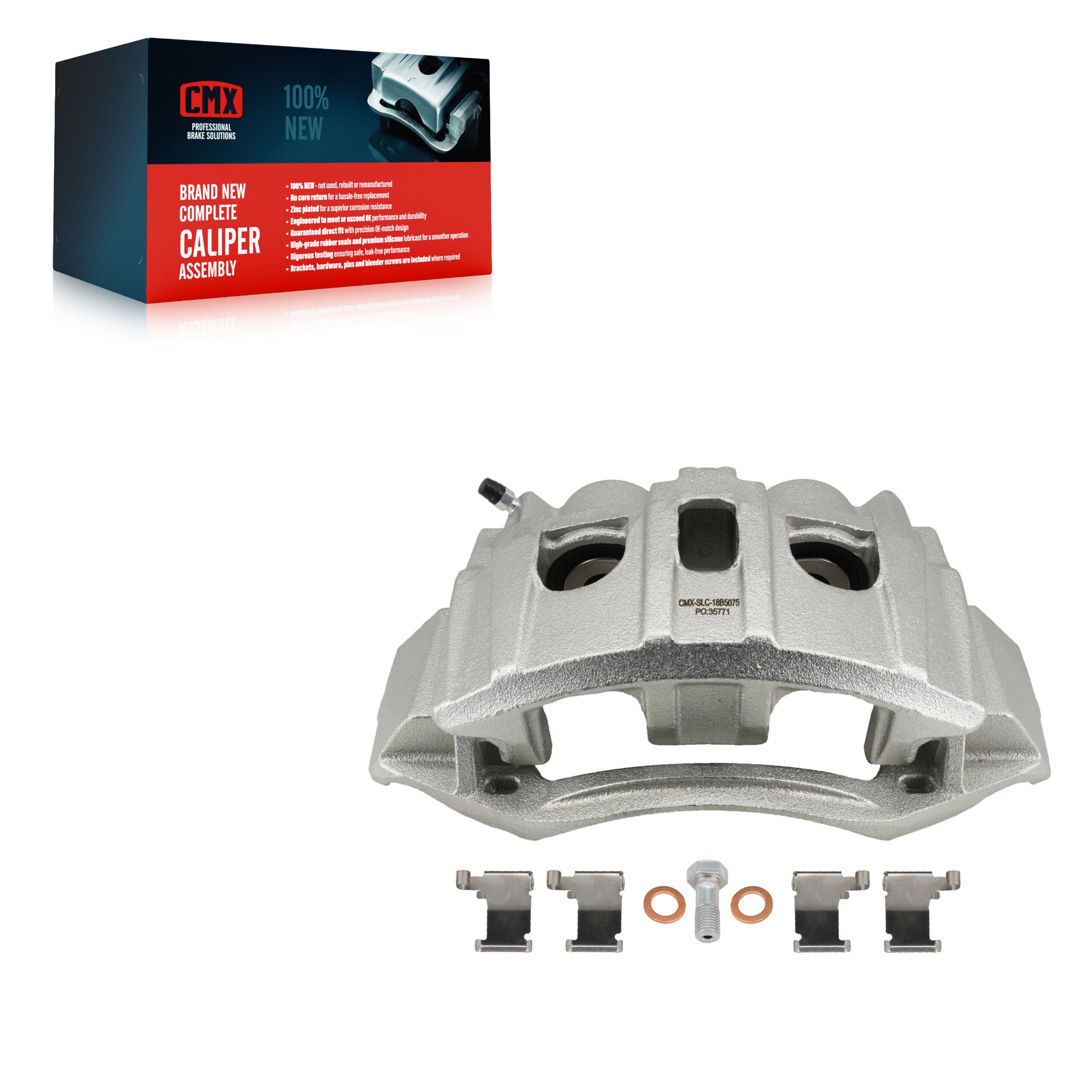 CMX - SLC-18B5075 - Rear Left Disc Brake Caliper image 1