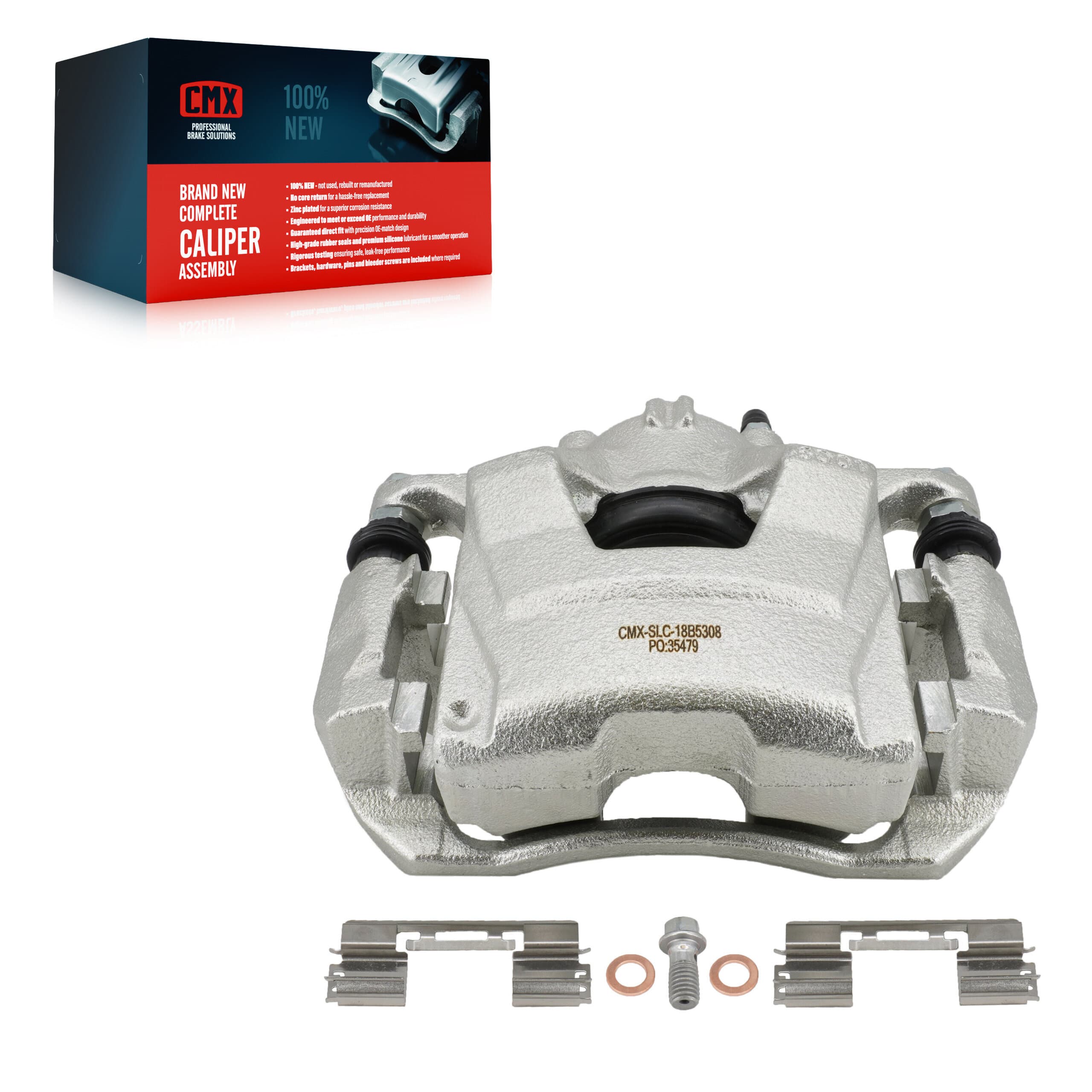 CMX - SLC-18B5308 - Front Left Disc Brake Caliper image 1