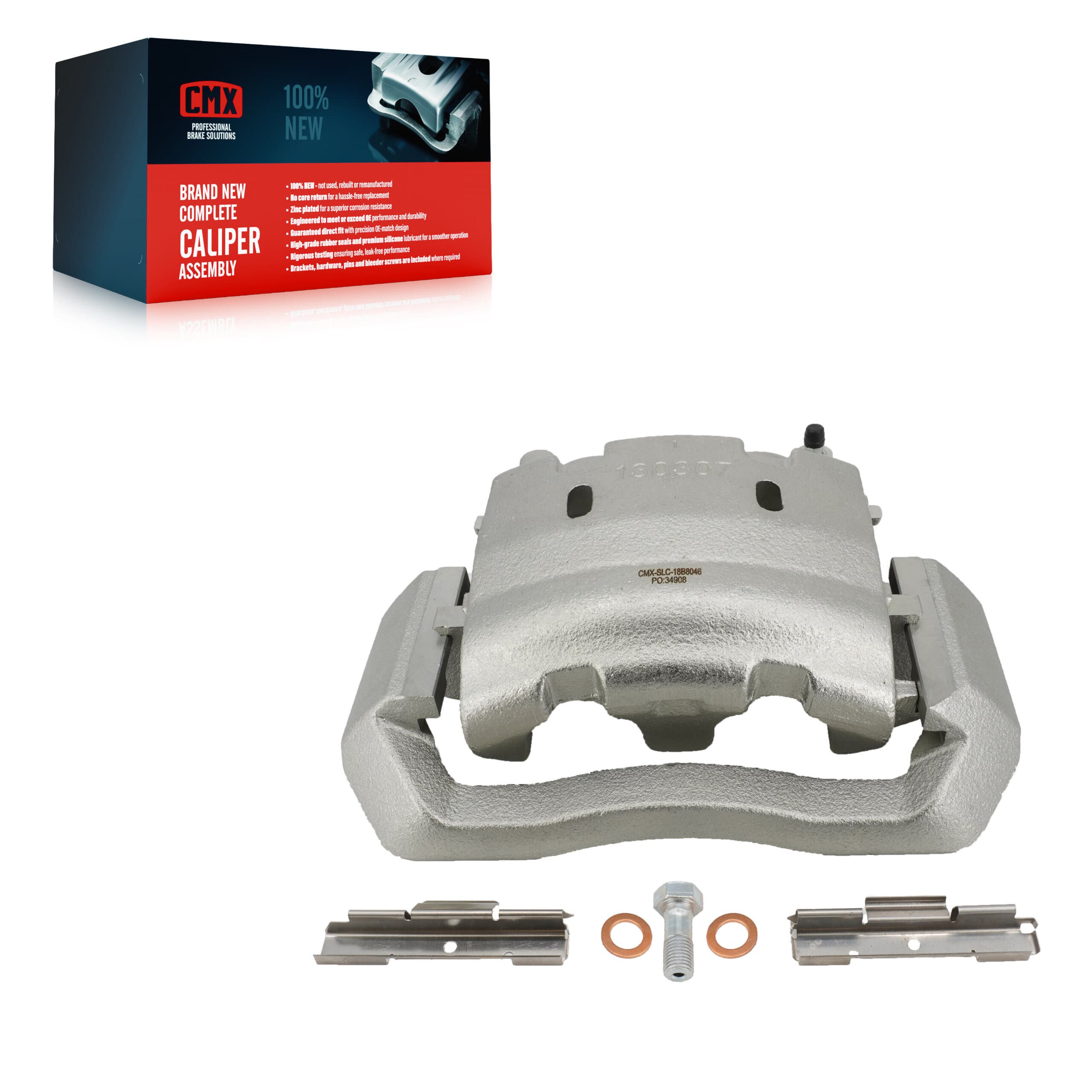 CMX - SLC-18B8046 - Front Left Disc Brake Caliper image 1
