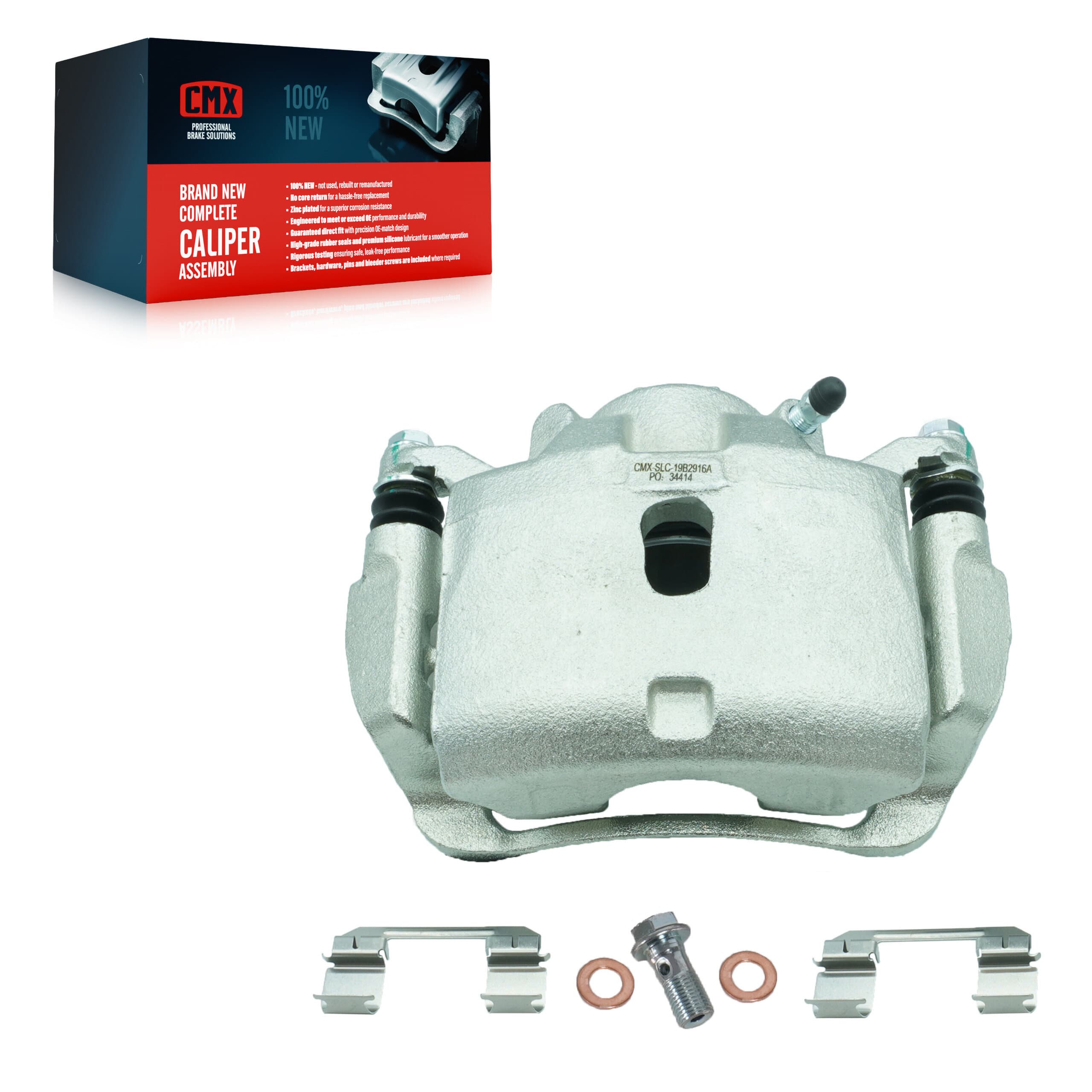 CMX - SLC-19B2916A - Front Left Disc Brake Caliper image 1