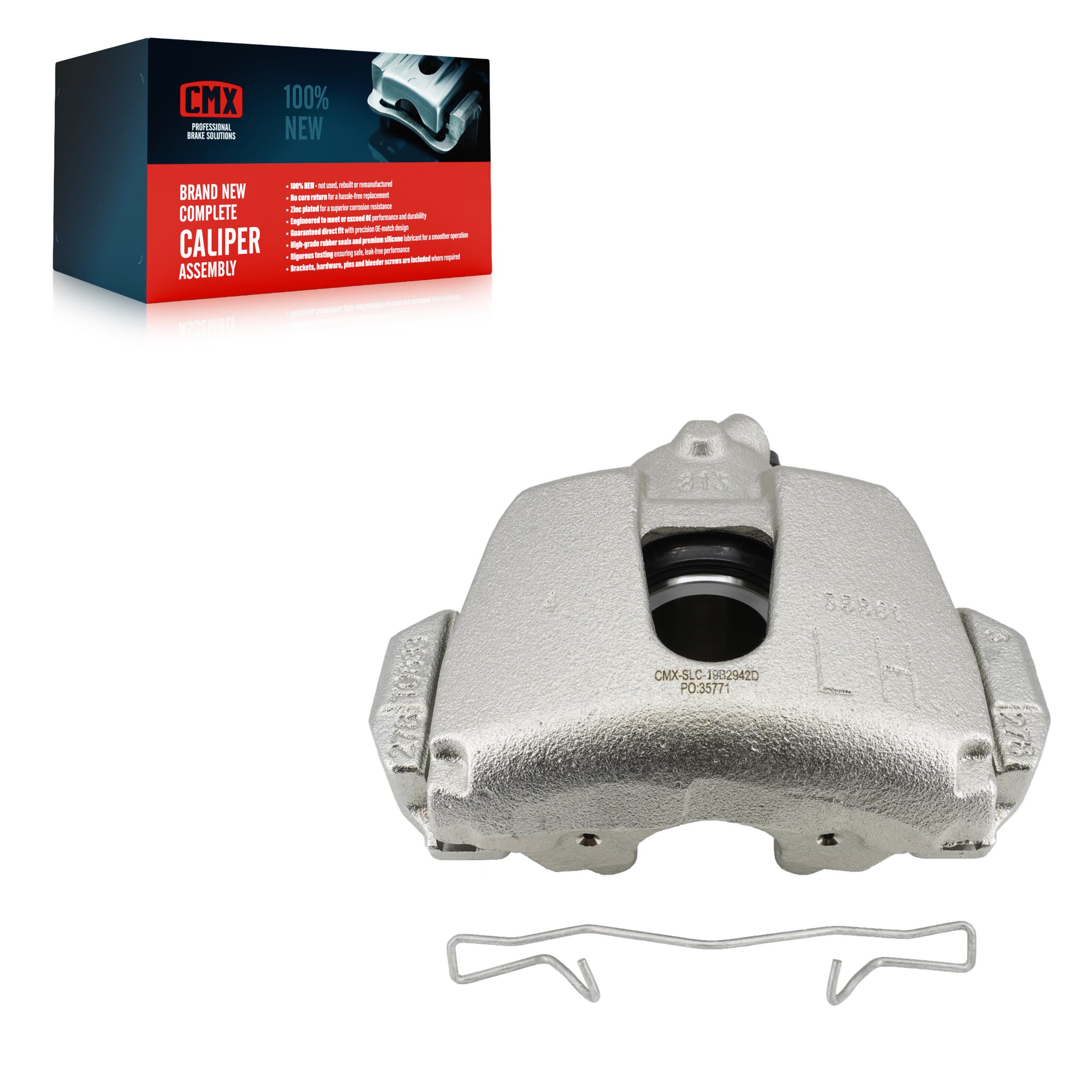 CMX - SLC-19B2942D - Front Left Disc Brake Caliper image 1