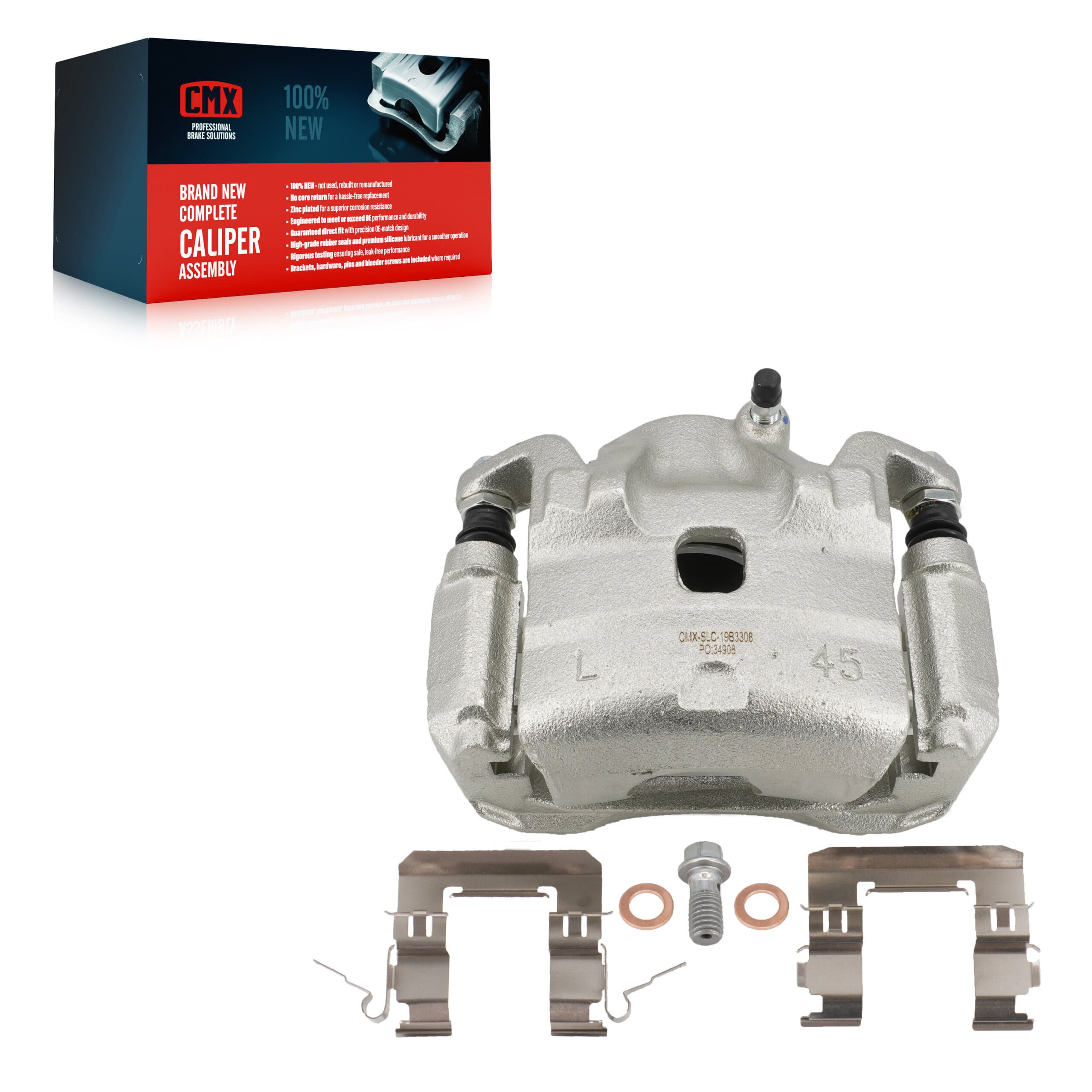 CMX - SLC-19B3308 - Front Left Disc Brake Caliper image 1