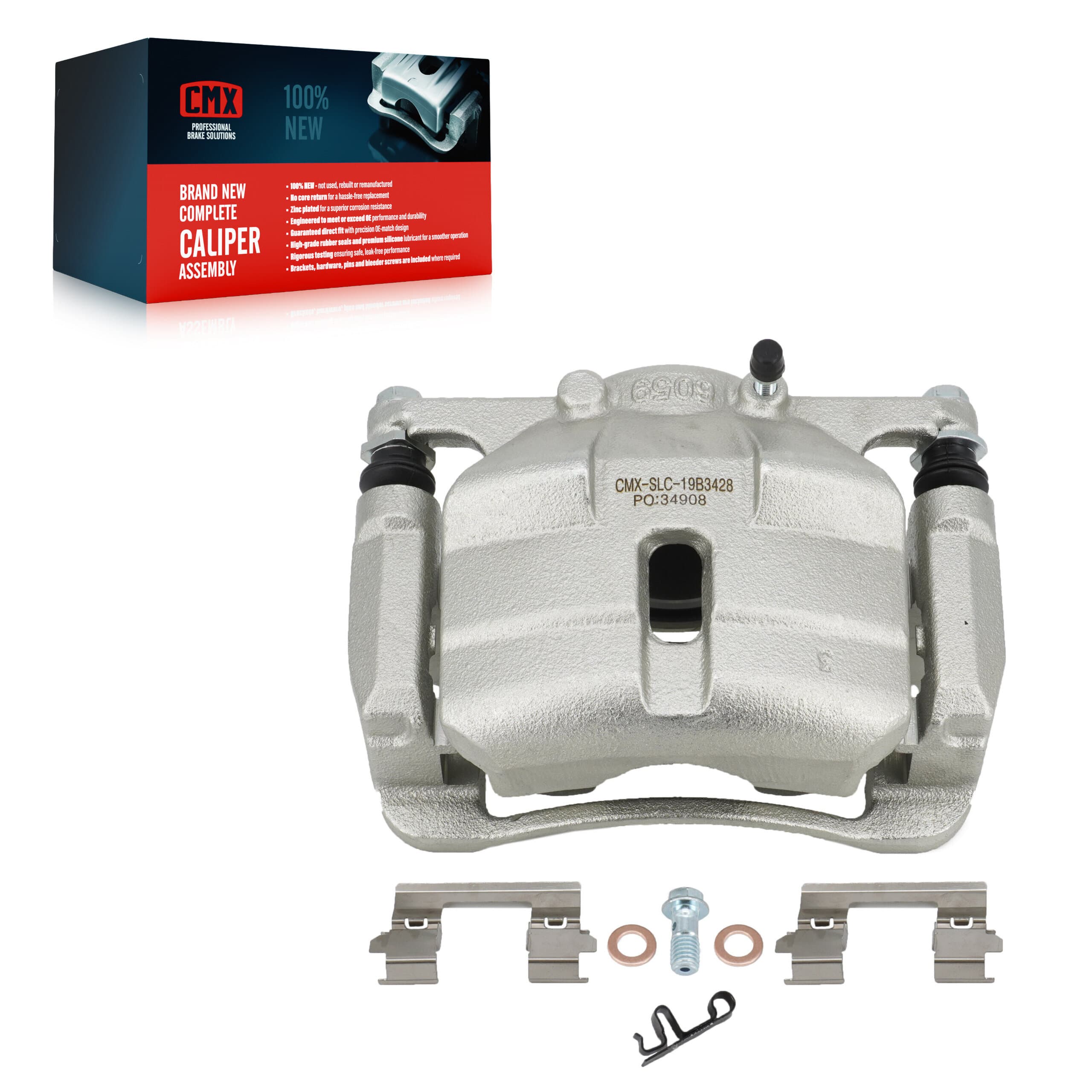 CMX - SLC-19B3428 - Front Left Disc Brake Caliper image 1