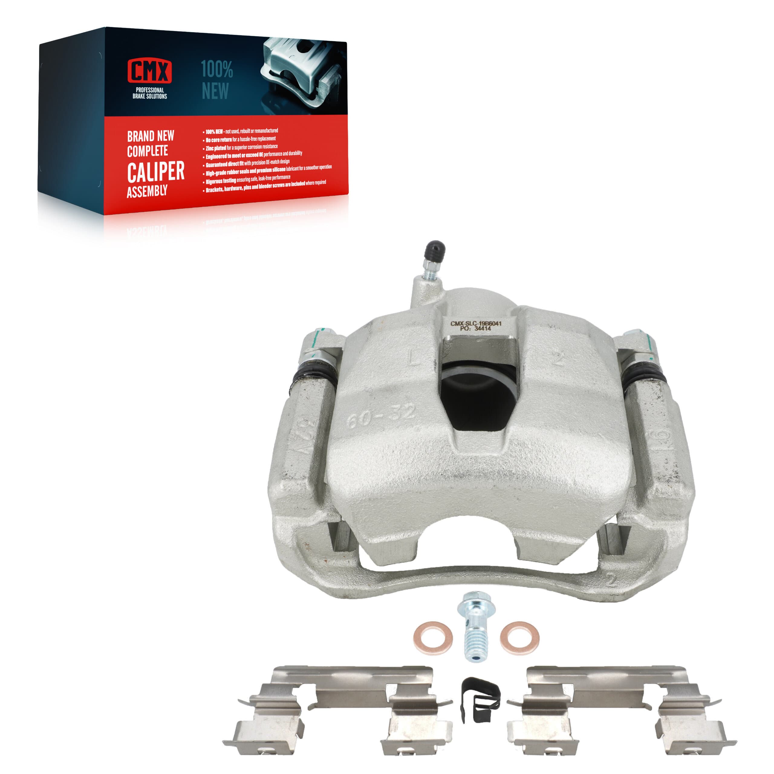CMX - SLC-19B6041 - Front Left Disc Brake Caliper image 1
