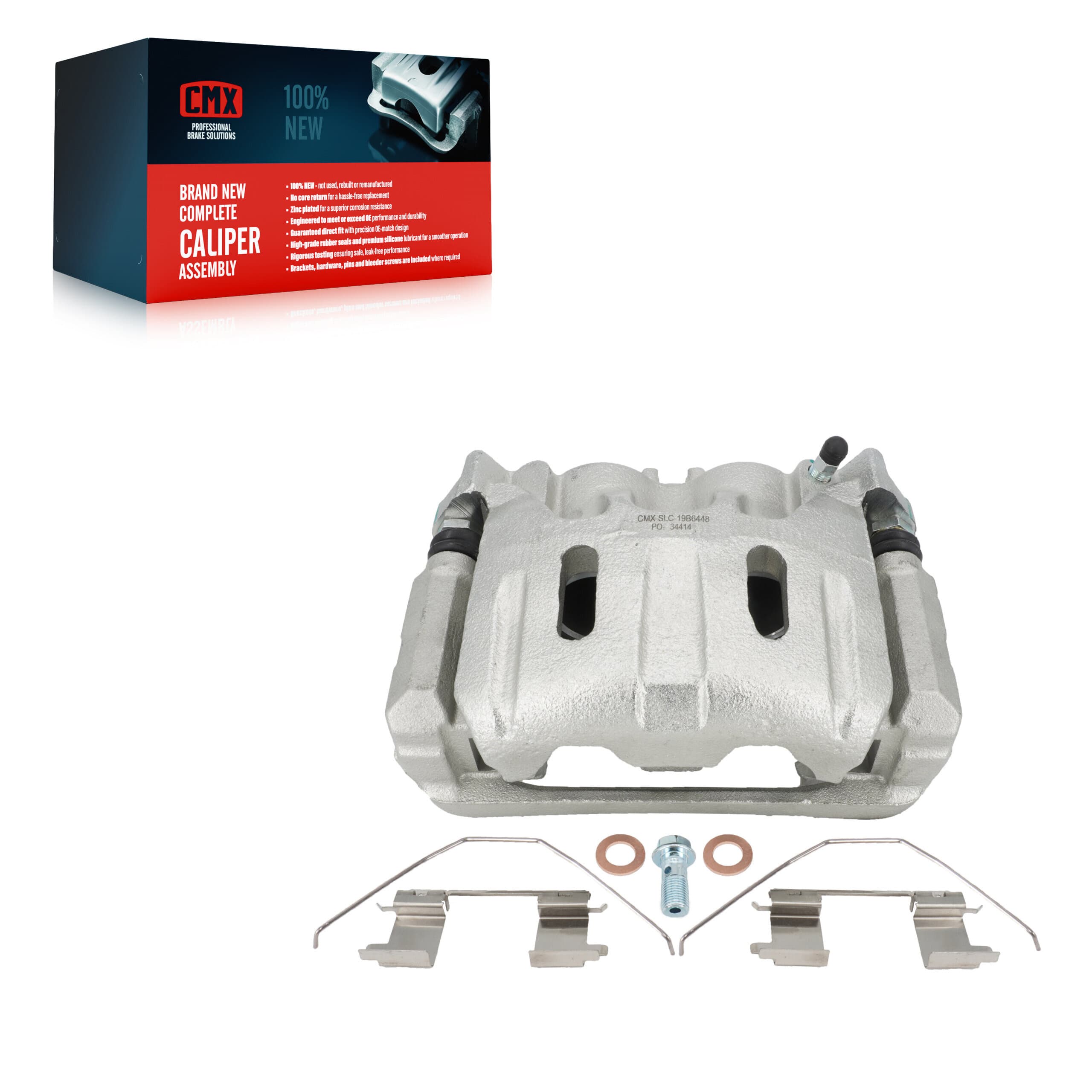 CMX - SLC-19B6448 - Front Left Disc Brake Caliper image 1