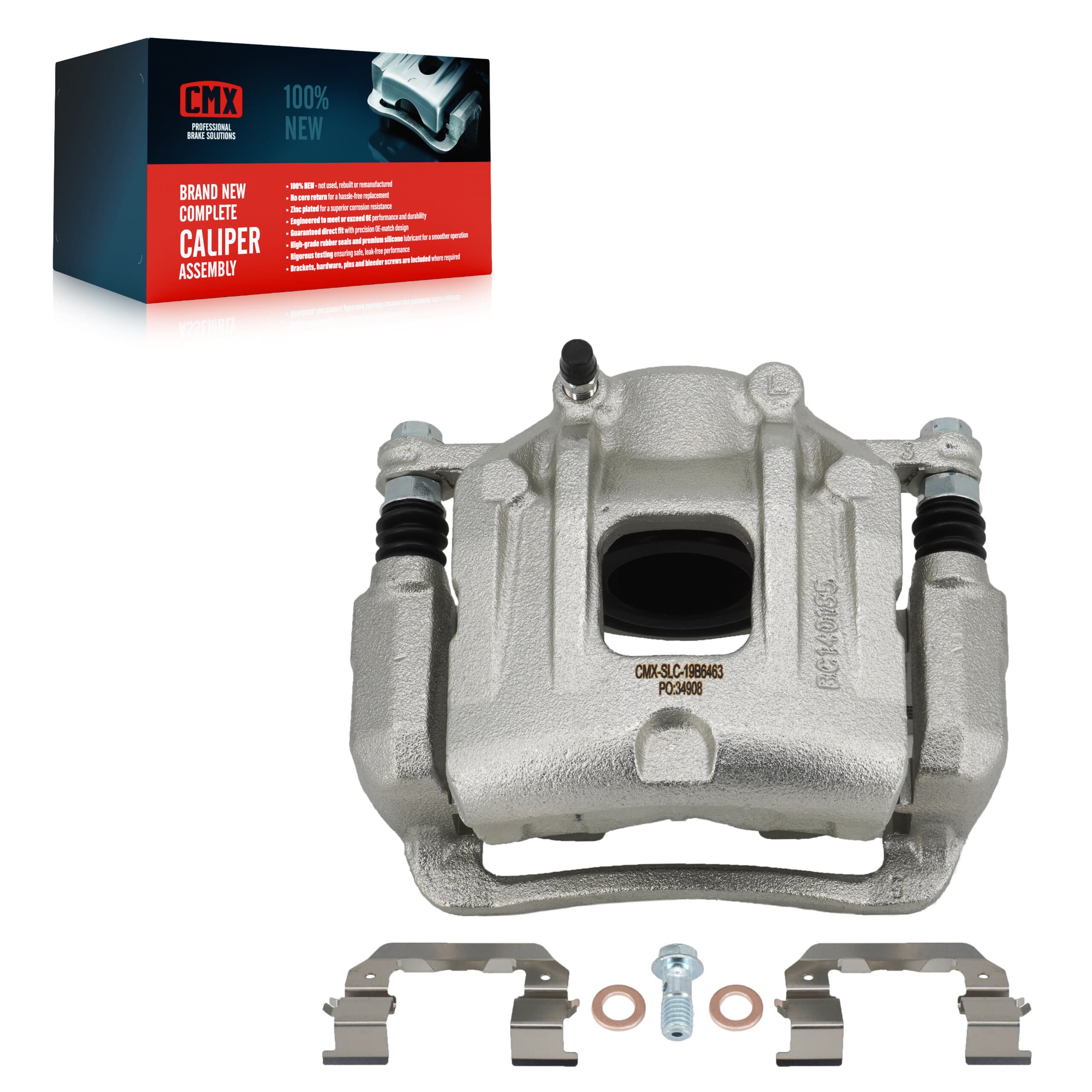 CMX - SLC-19B6463 - Front Left Disc Brake Caliper image 1