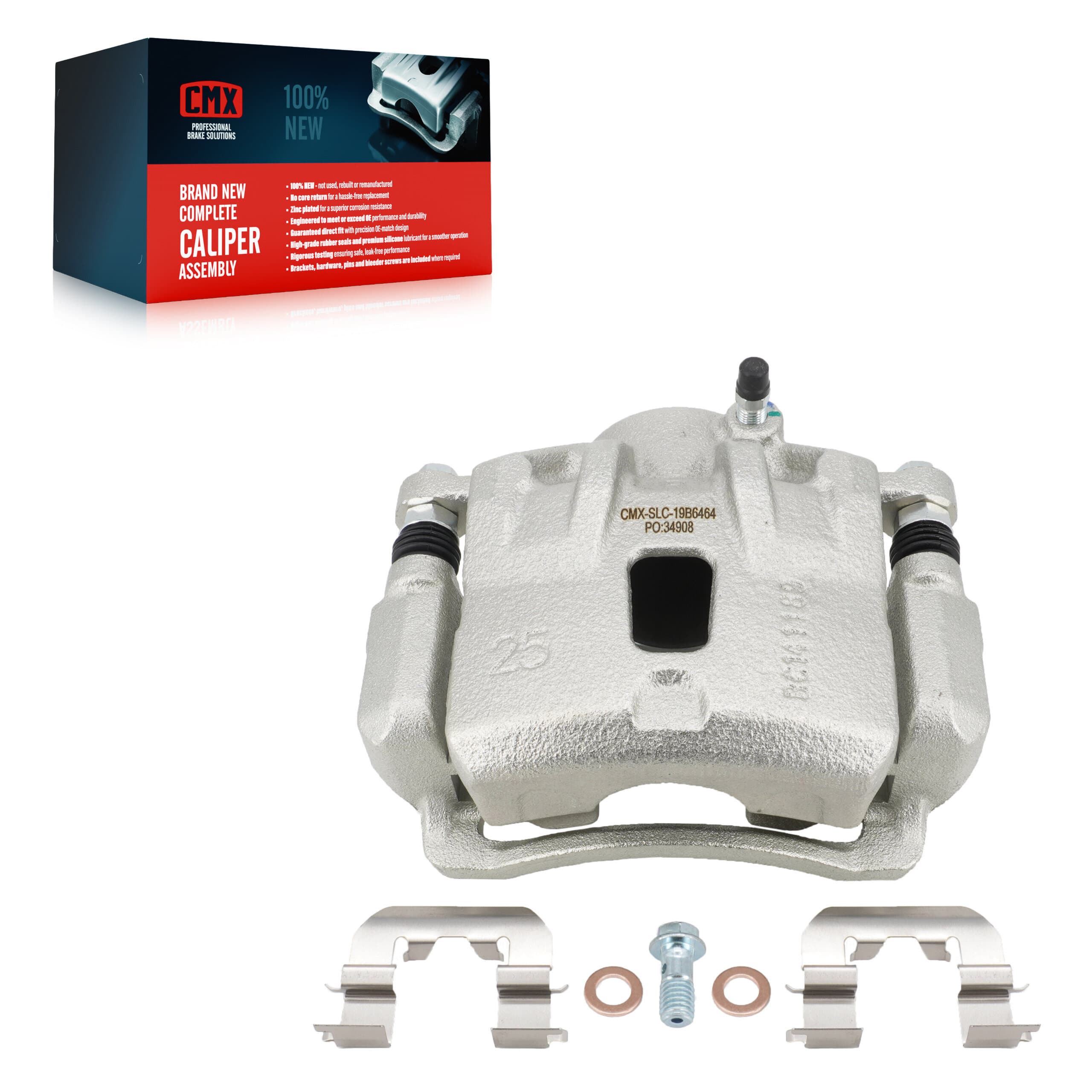 CMX - SLC-19B6464 - Front Left Disc Brake Caliper image 1
