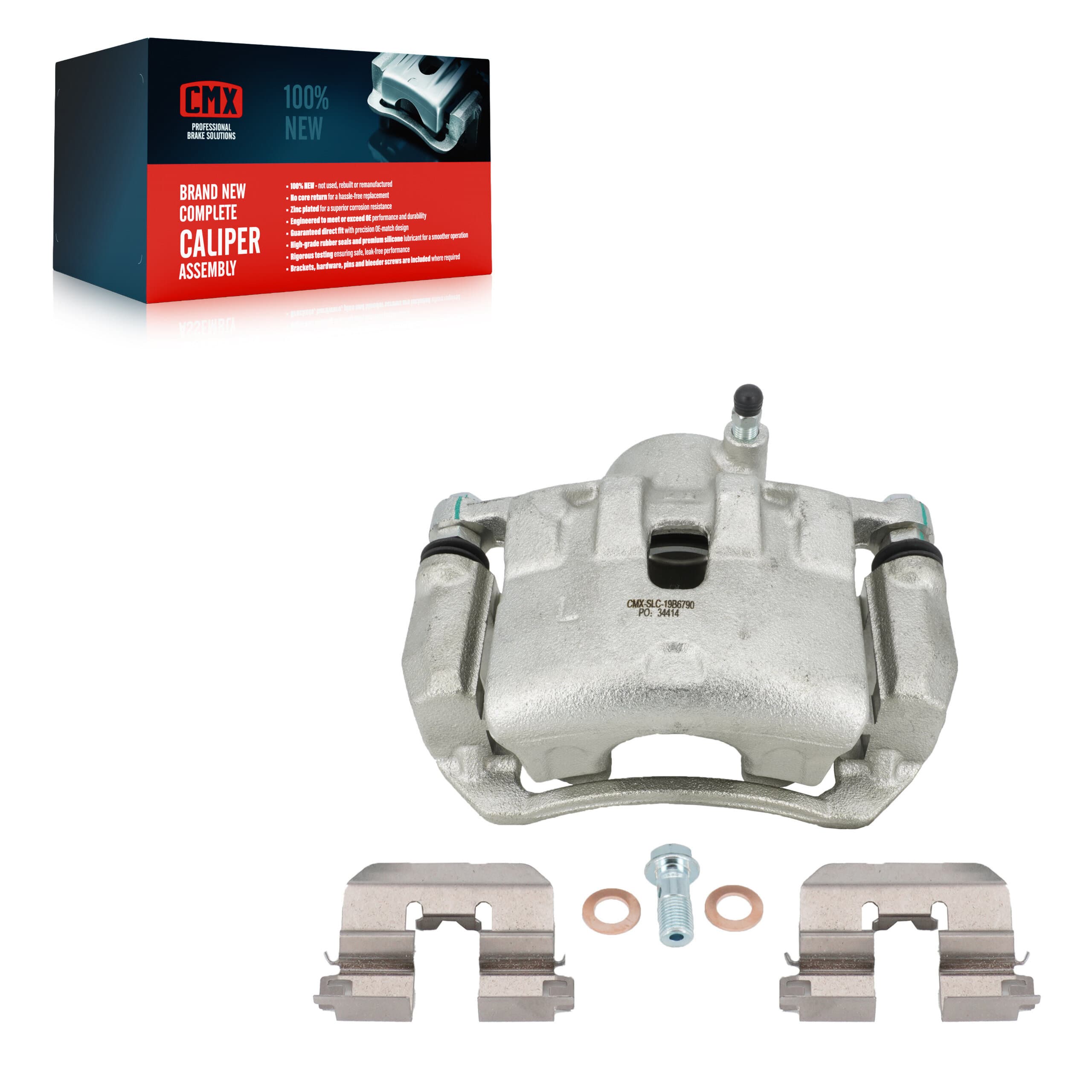CMX - SLC-19B6790 - Front Left Disc Brake Caliper image 1