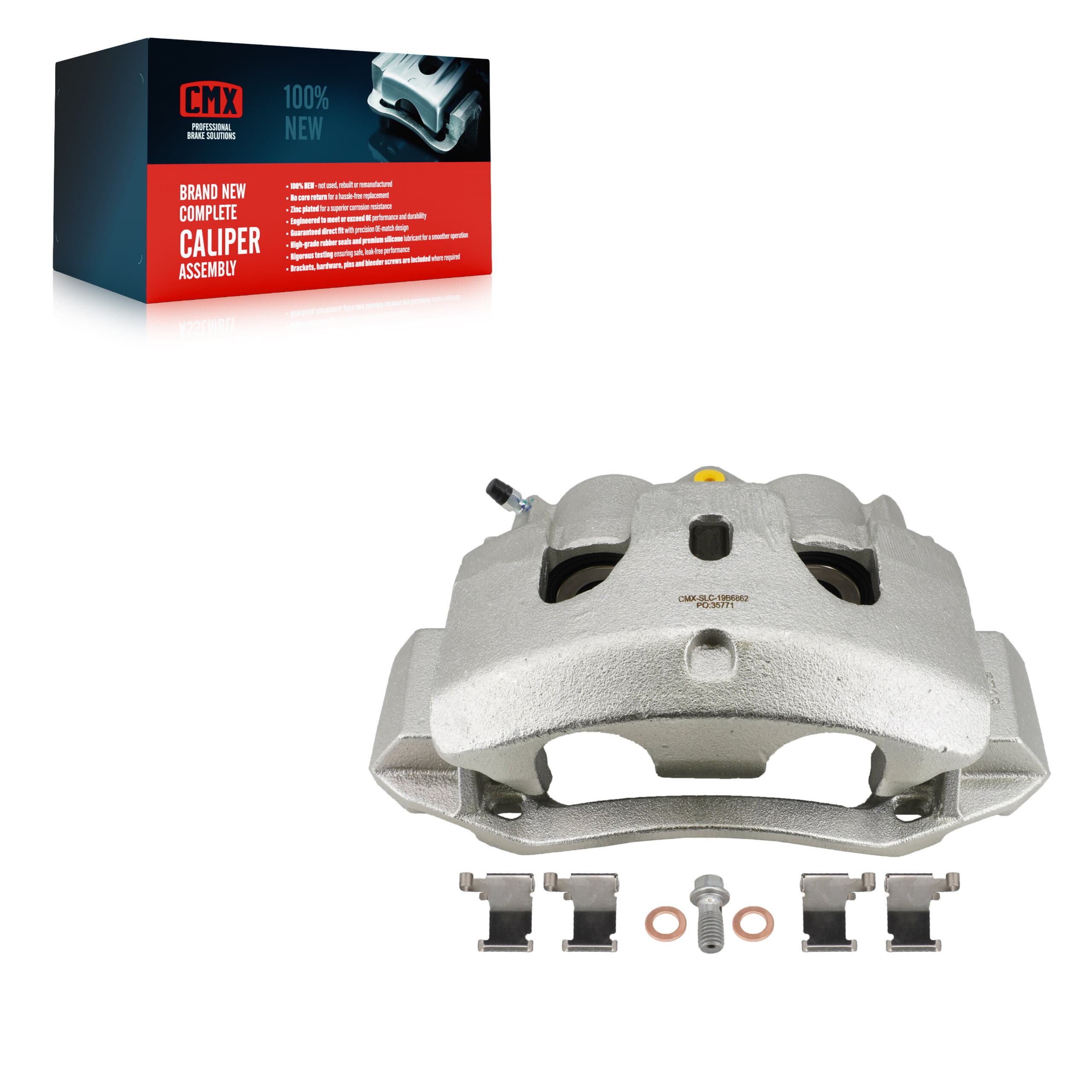 CMX - SLC-19B6862 - Front Left Disc Brake Caliper image 1