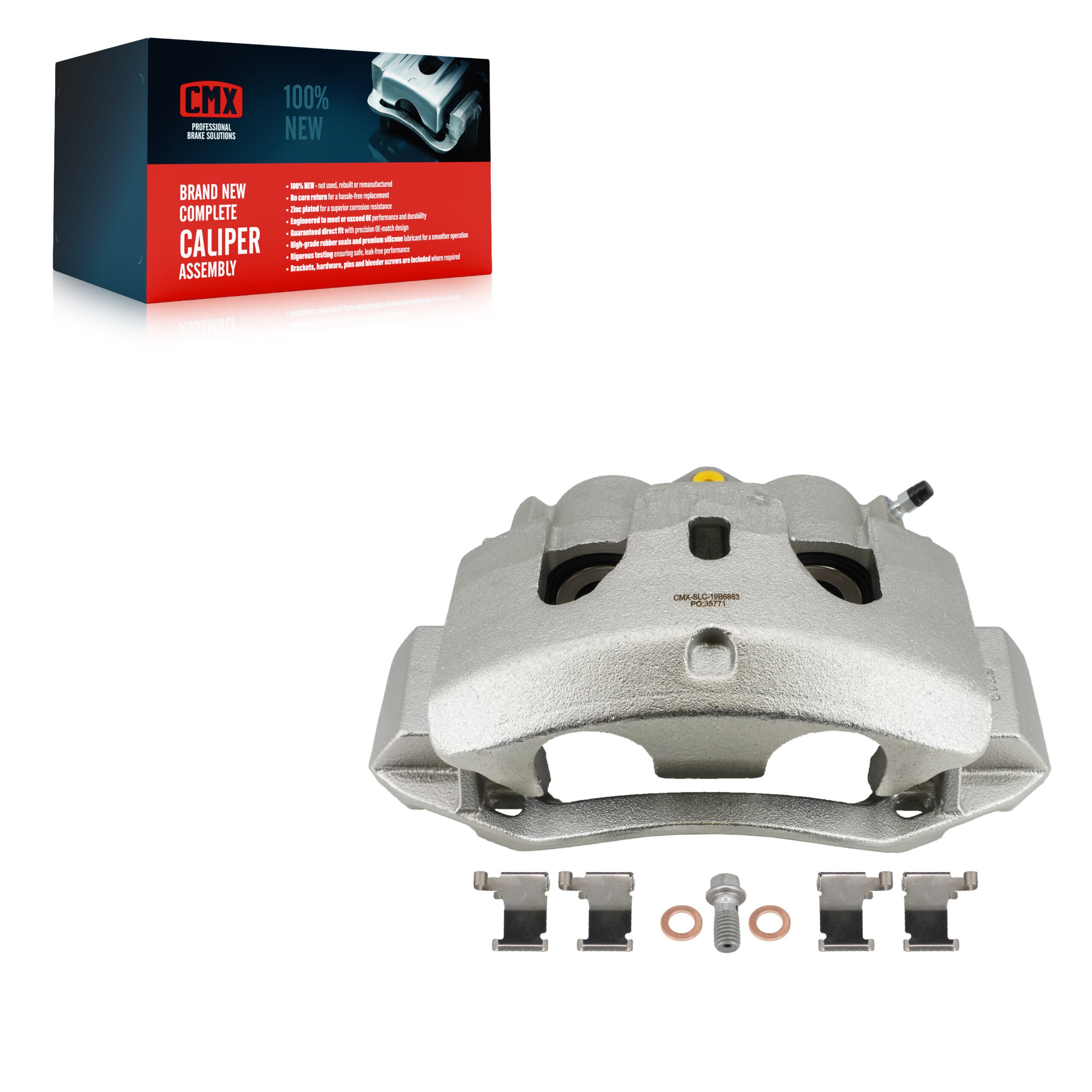 CMX - SLC-19B6863 - Front Right Disc Brake Caliper image 1
