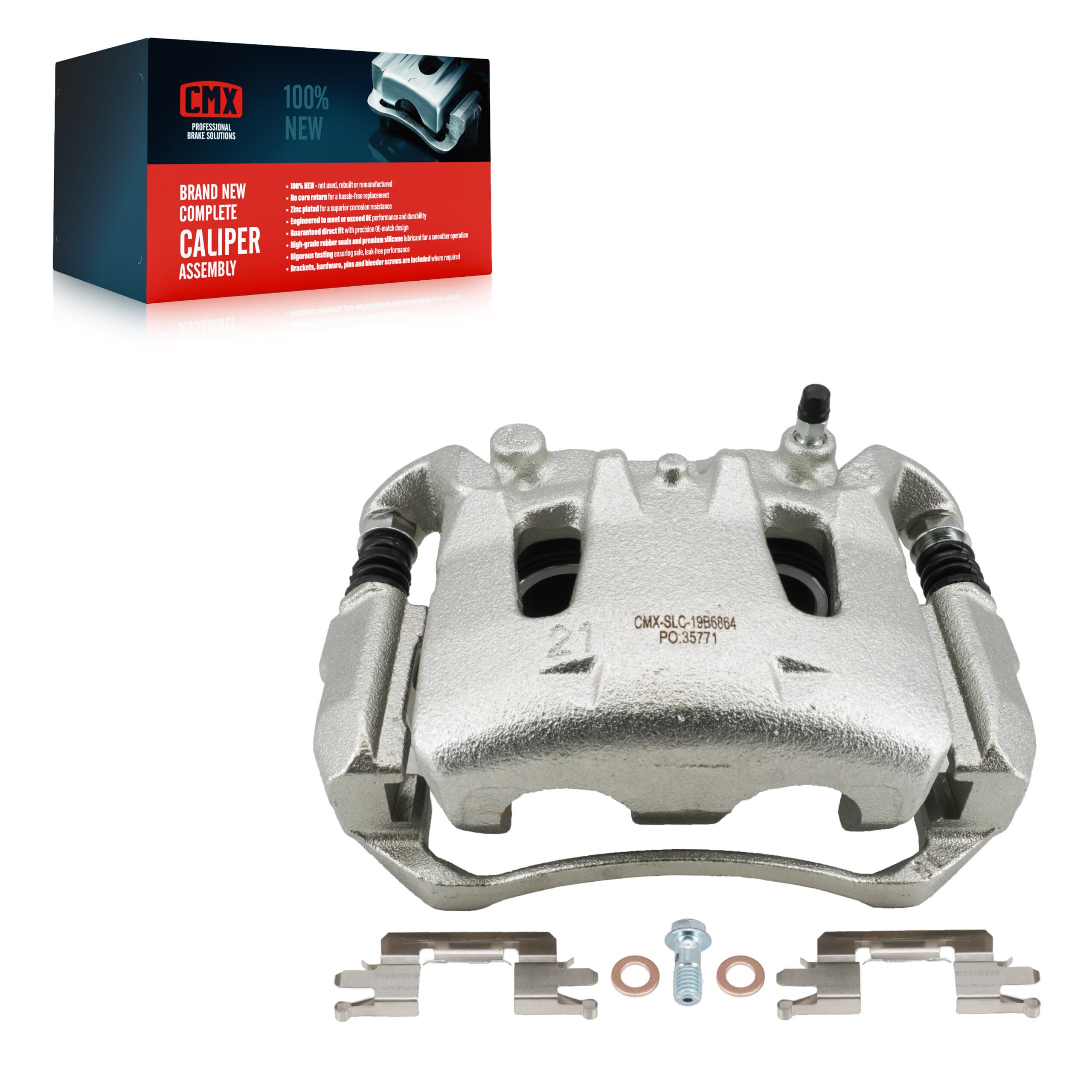 CMX - SLC-19B6864 - Front Left Disc Brake Caliper image 1