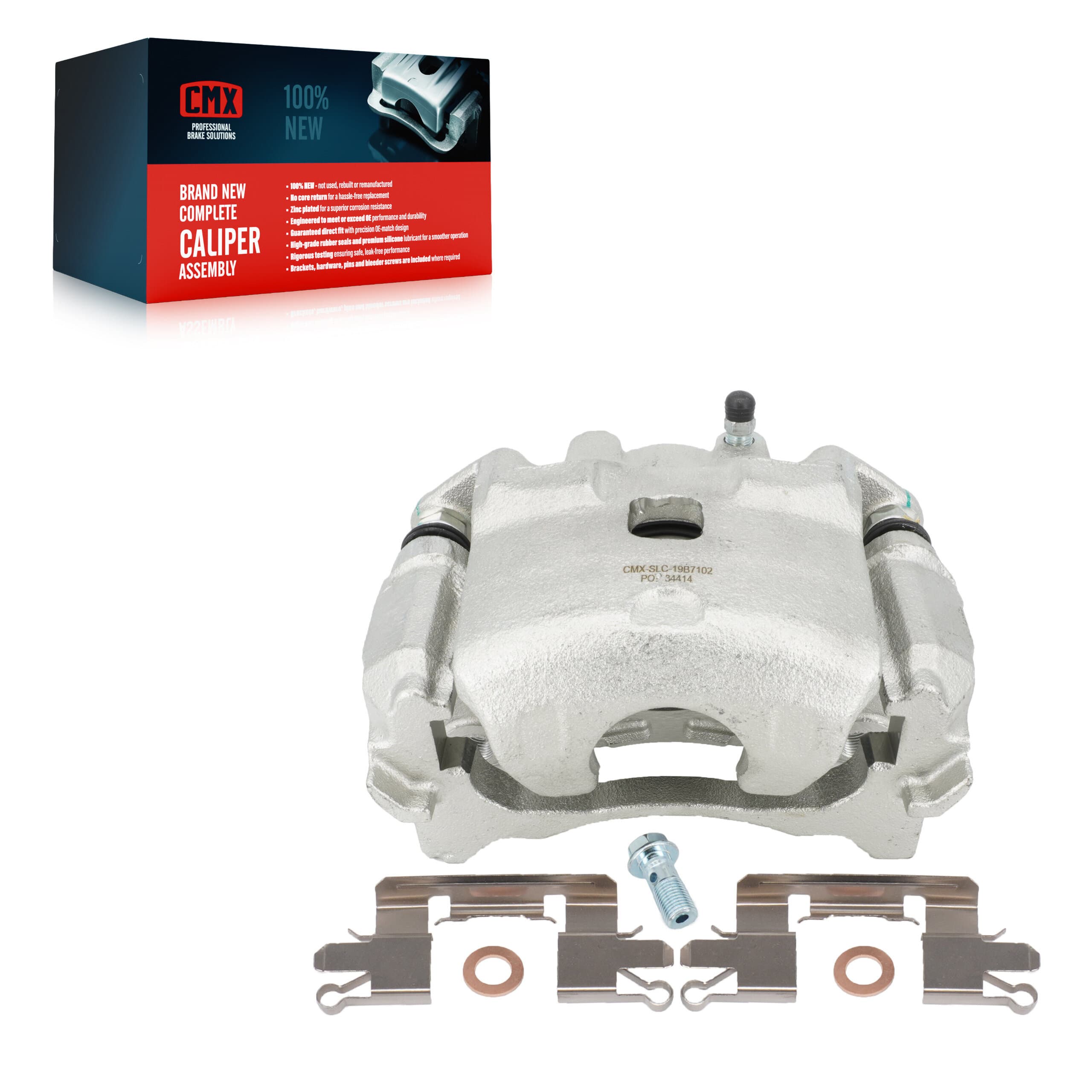 CMX - SLC-19B7102 - Front Left Disc Brake Caliper image 1