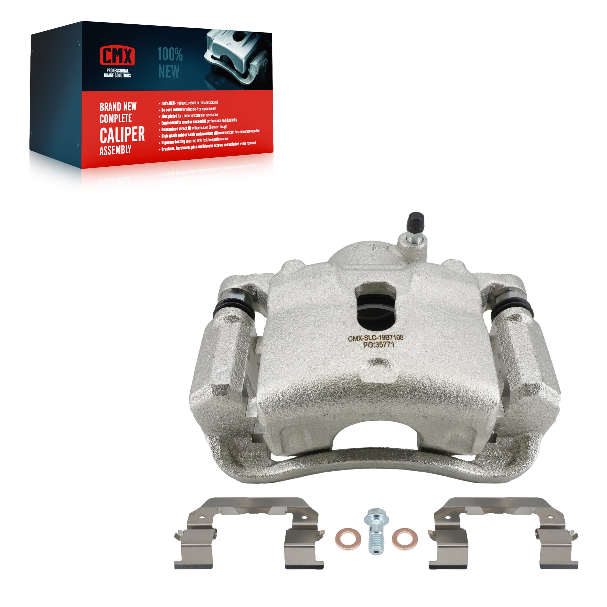 CMX - SLC-19B7108 - Front Left Disc Brake Caliper image 1