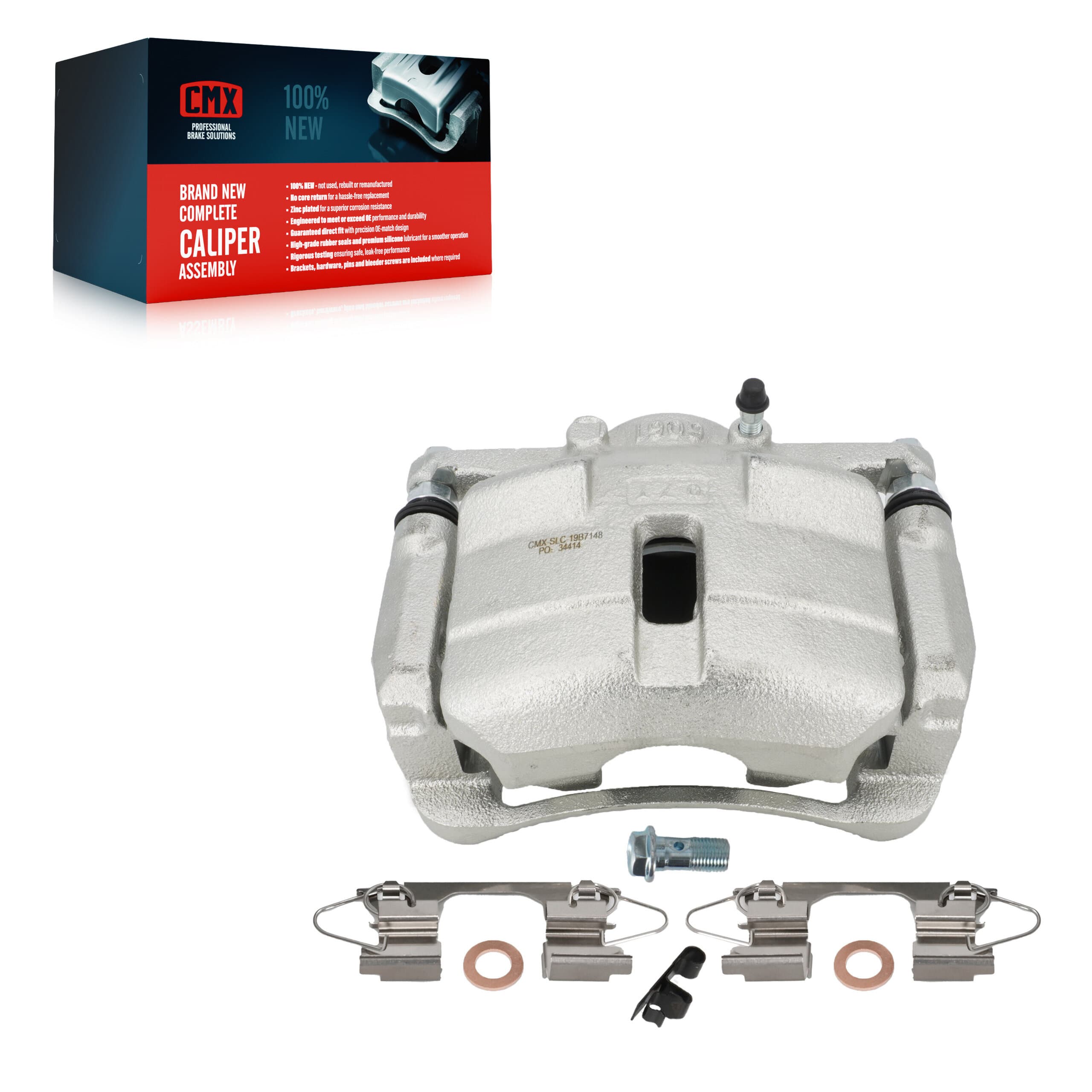 CMX - SLC-19B7148 - Front Left Disc Brake Caliper image 1