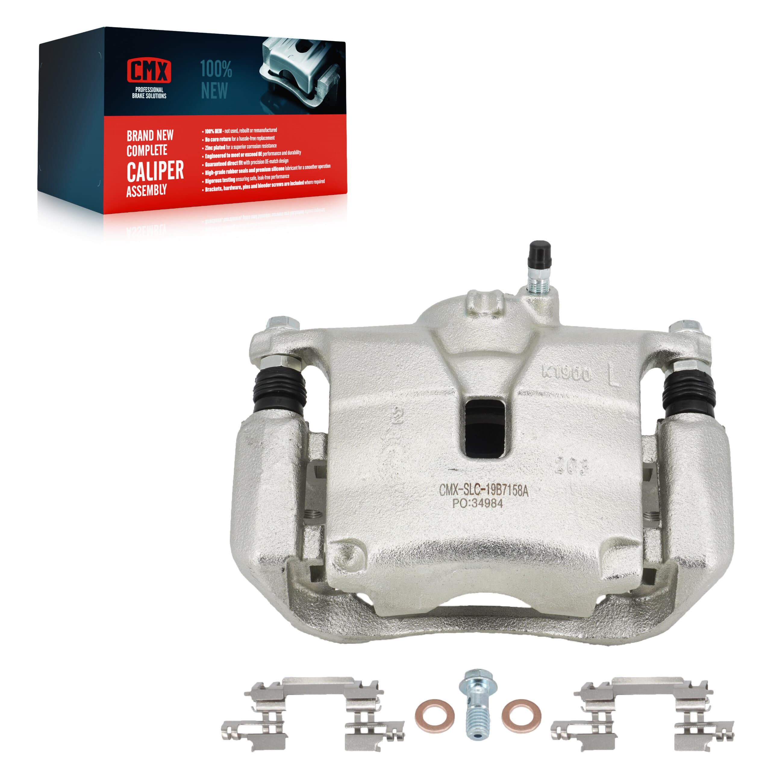 CMX - SLC-19B7158A - Front Left Disc Brake Caliper image 1
