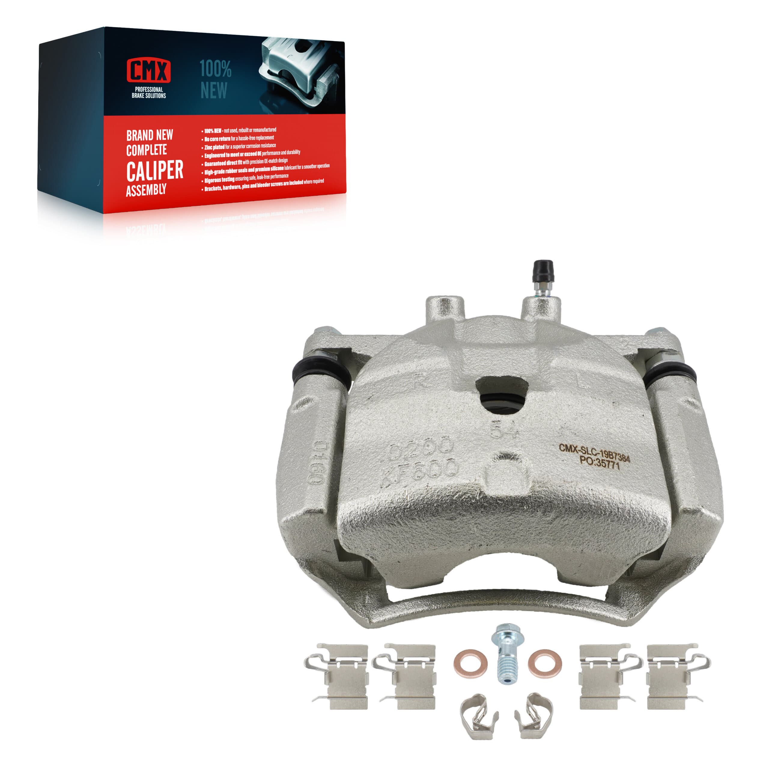 CMX - SLC-19B7384 - Front Left Disc Brake Caliper image 1
