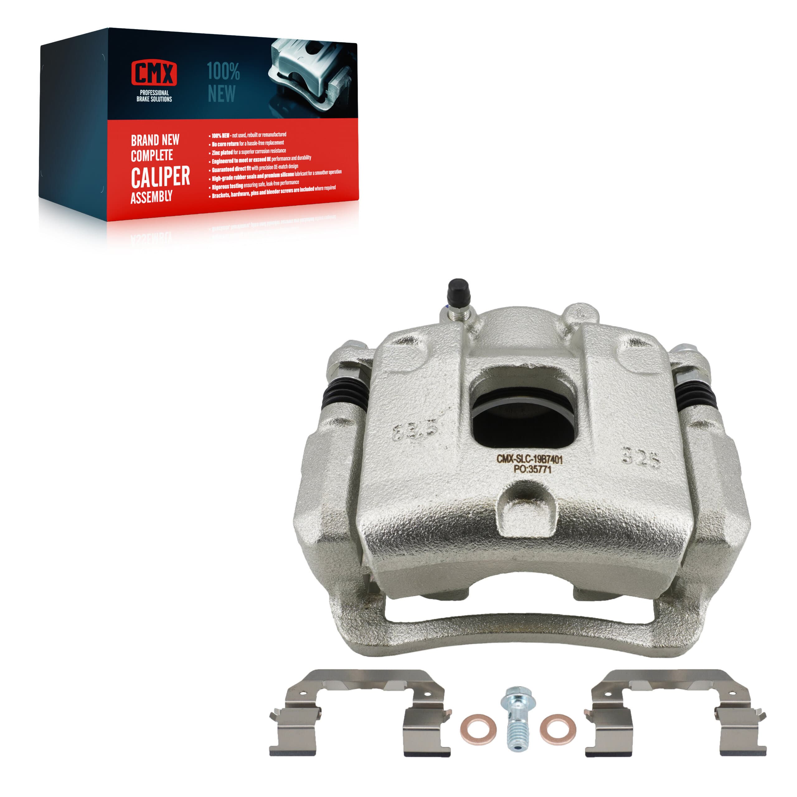 CMX - SLC-19B7401 - Front Left Disc Brake Caliper image 1