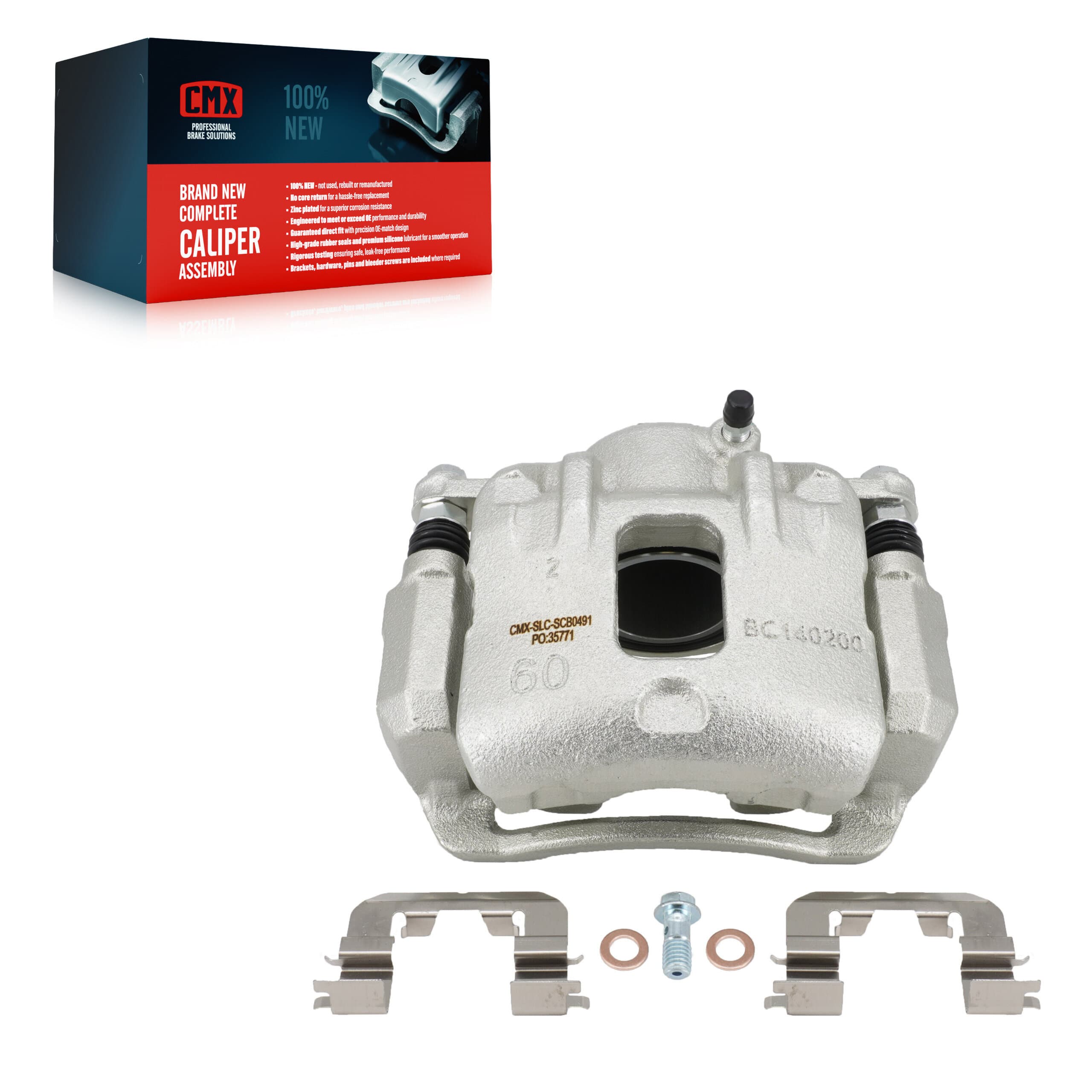CMX - SLC-SCB0491 - Front Left Disc Brake Caliper image 1
