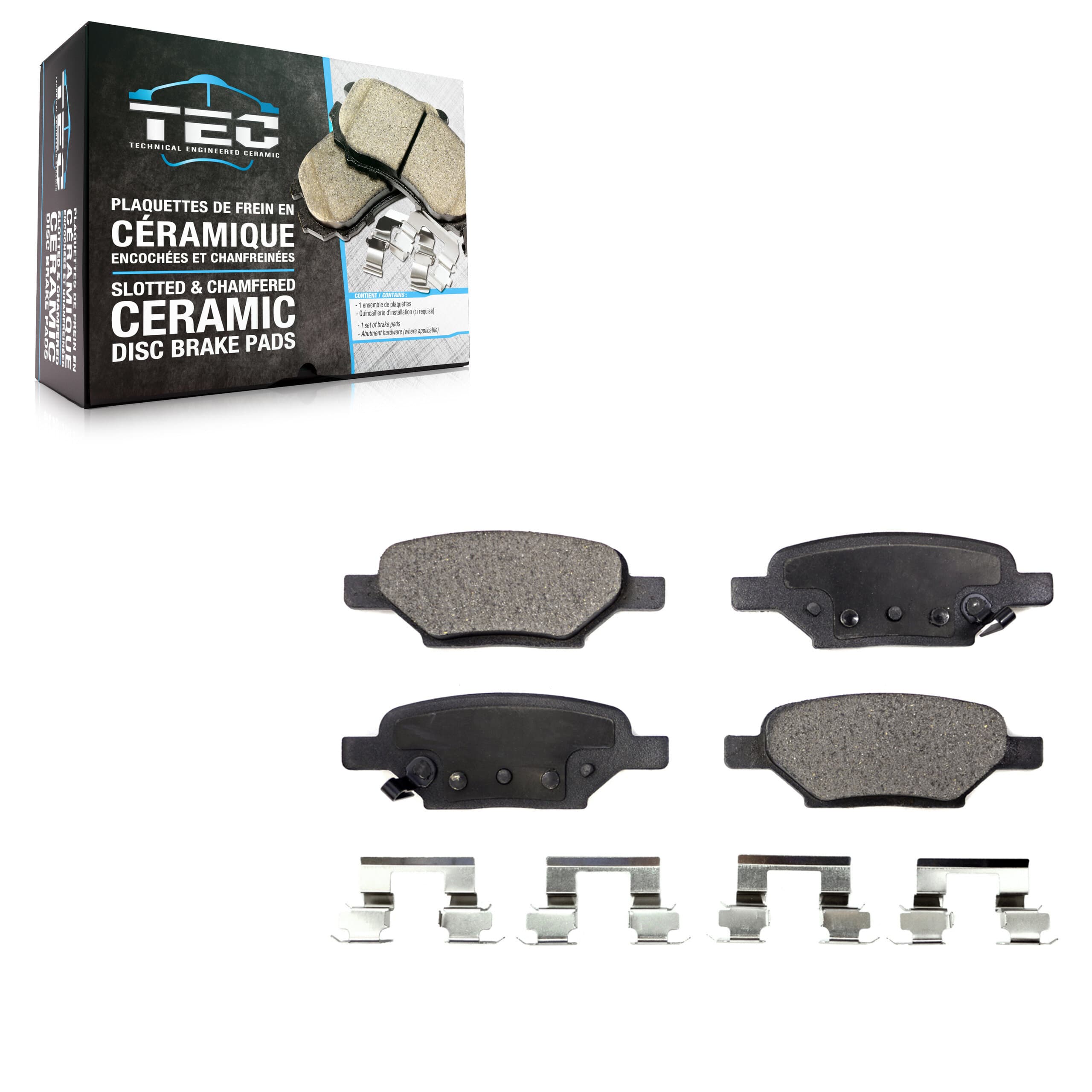 TEC - TEC-1033 - Rear Disc Brake Pad image 1
