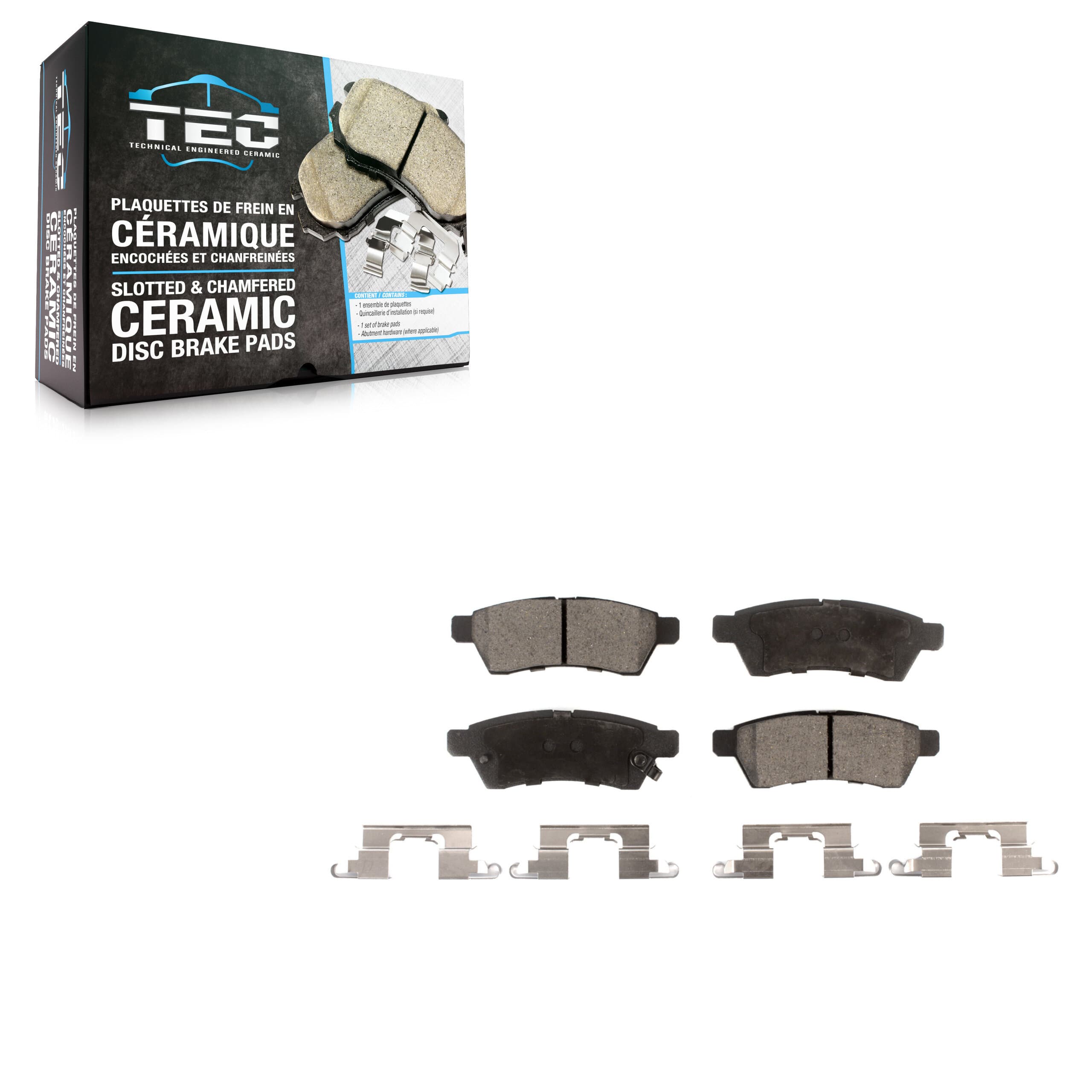 TEC - TEC-1100 - Rear Disc Brake Pad image 1