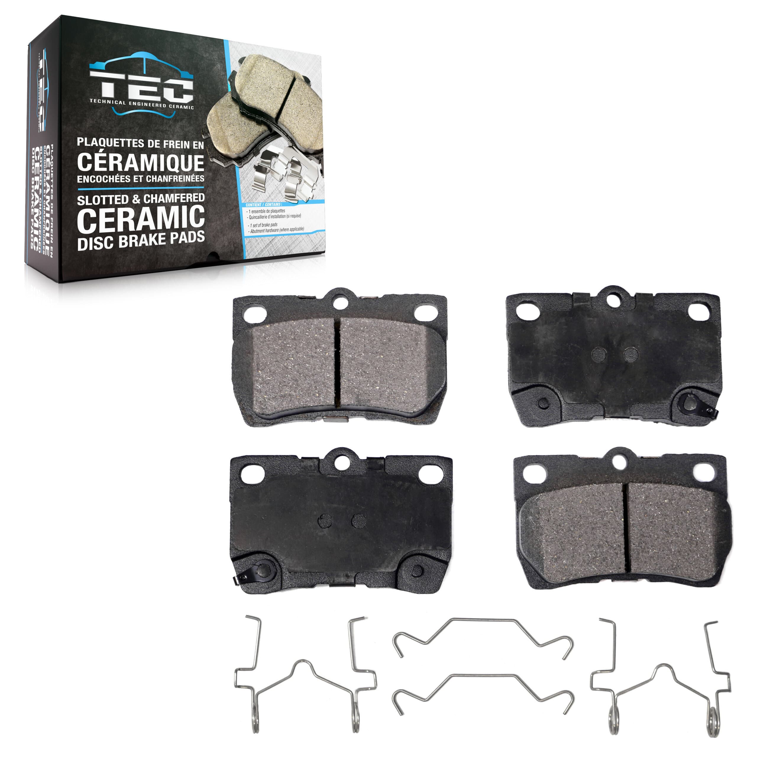 TEC - TEC-1113 - Rear Disc Brake Pad image 1