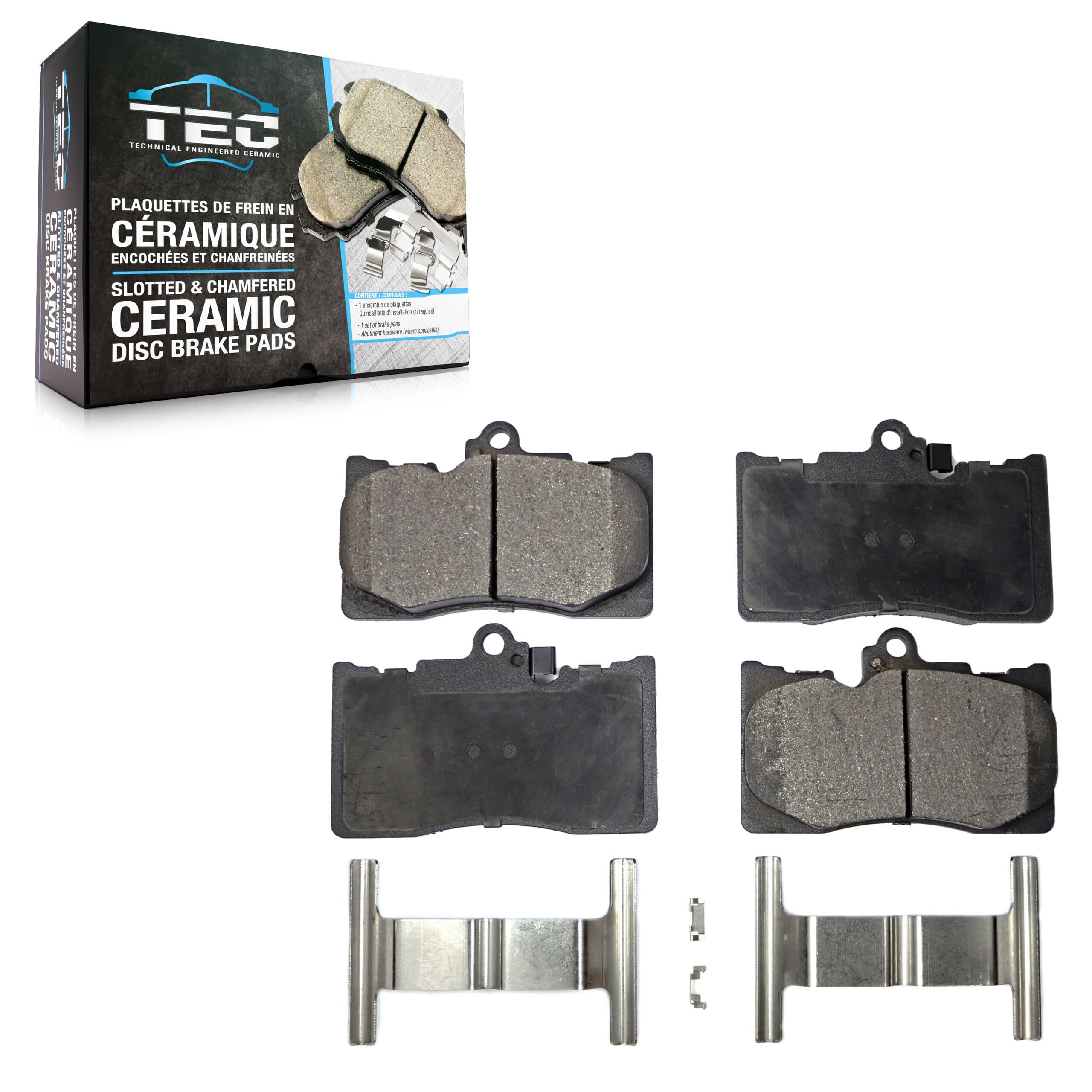 TEC - TEC-1118 - Front Disc Brake Pad image 1