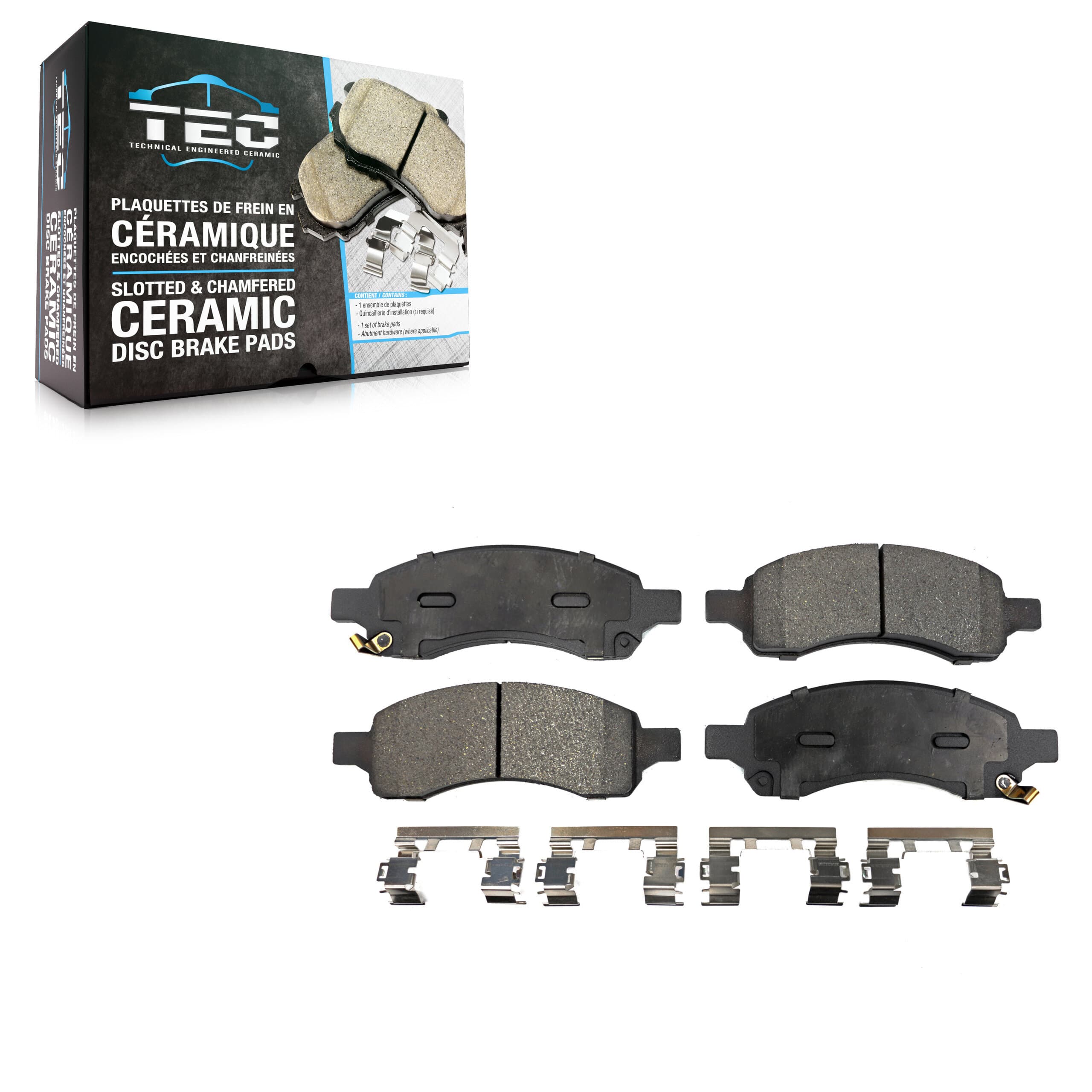 TEC - TEC-1169 - Front Disc Brake Pad image 1