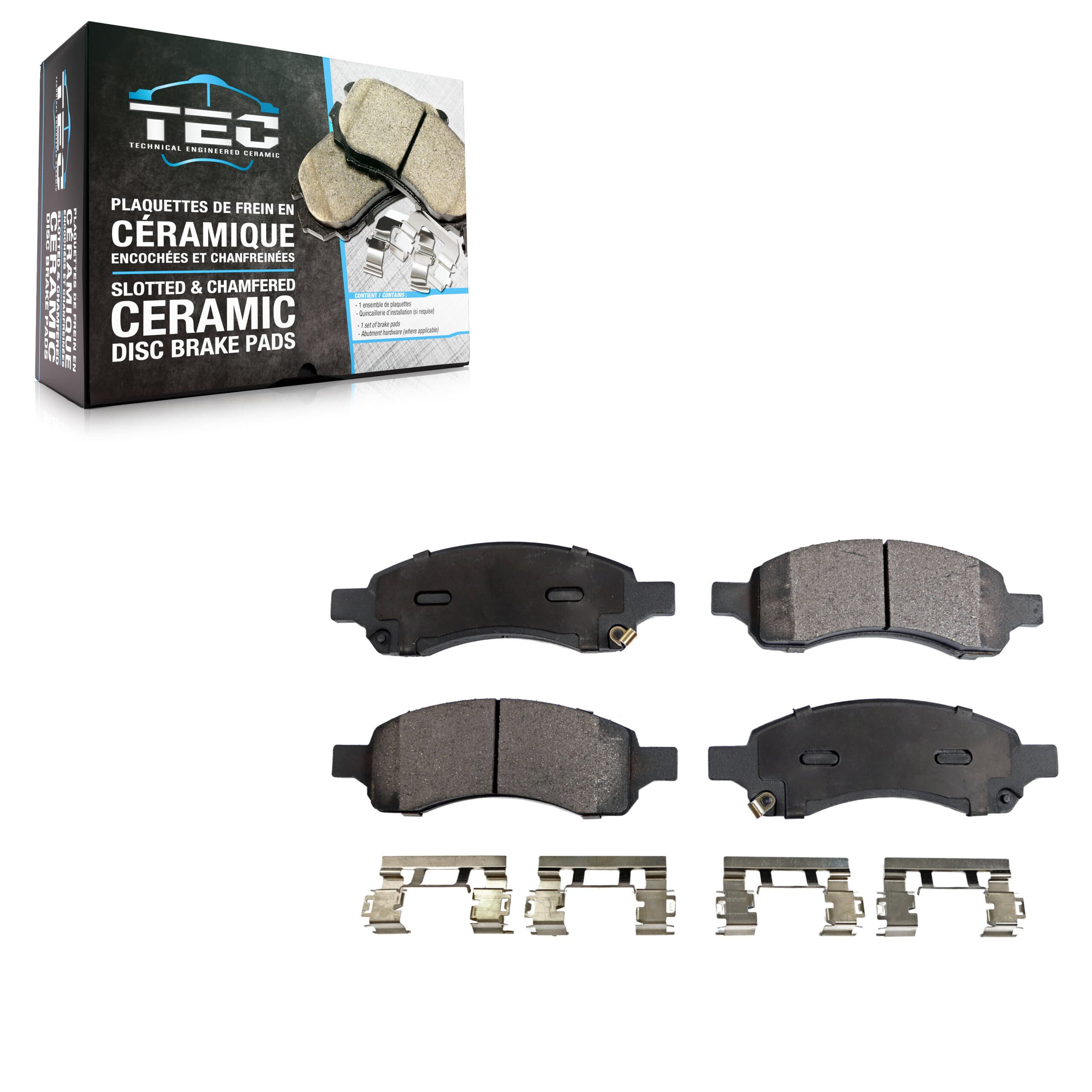 TEC - TEC-1169A - Front Disc Brake Pad image 1
