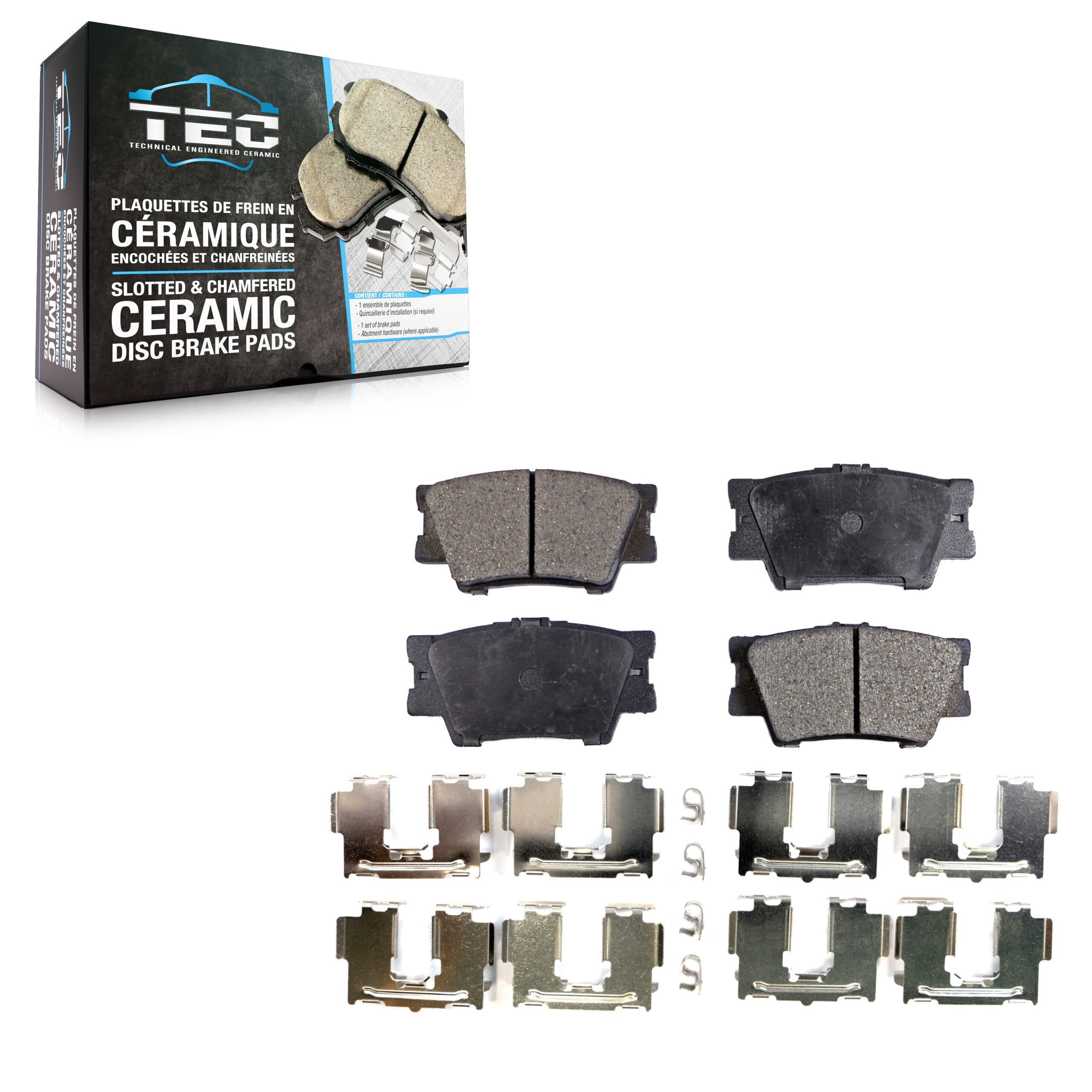 TEC - TEC-1212 - Rear Disc Brake Pad image 1