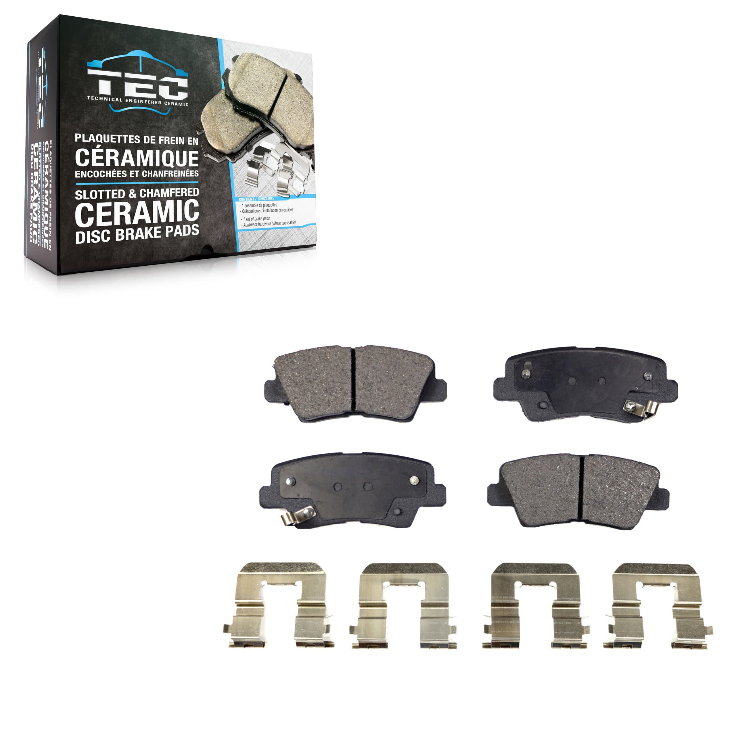 TEC - TEC-1313 - Rear Disc Brake Pad image 1