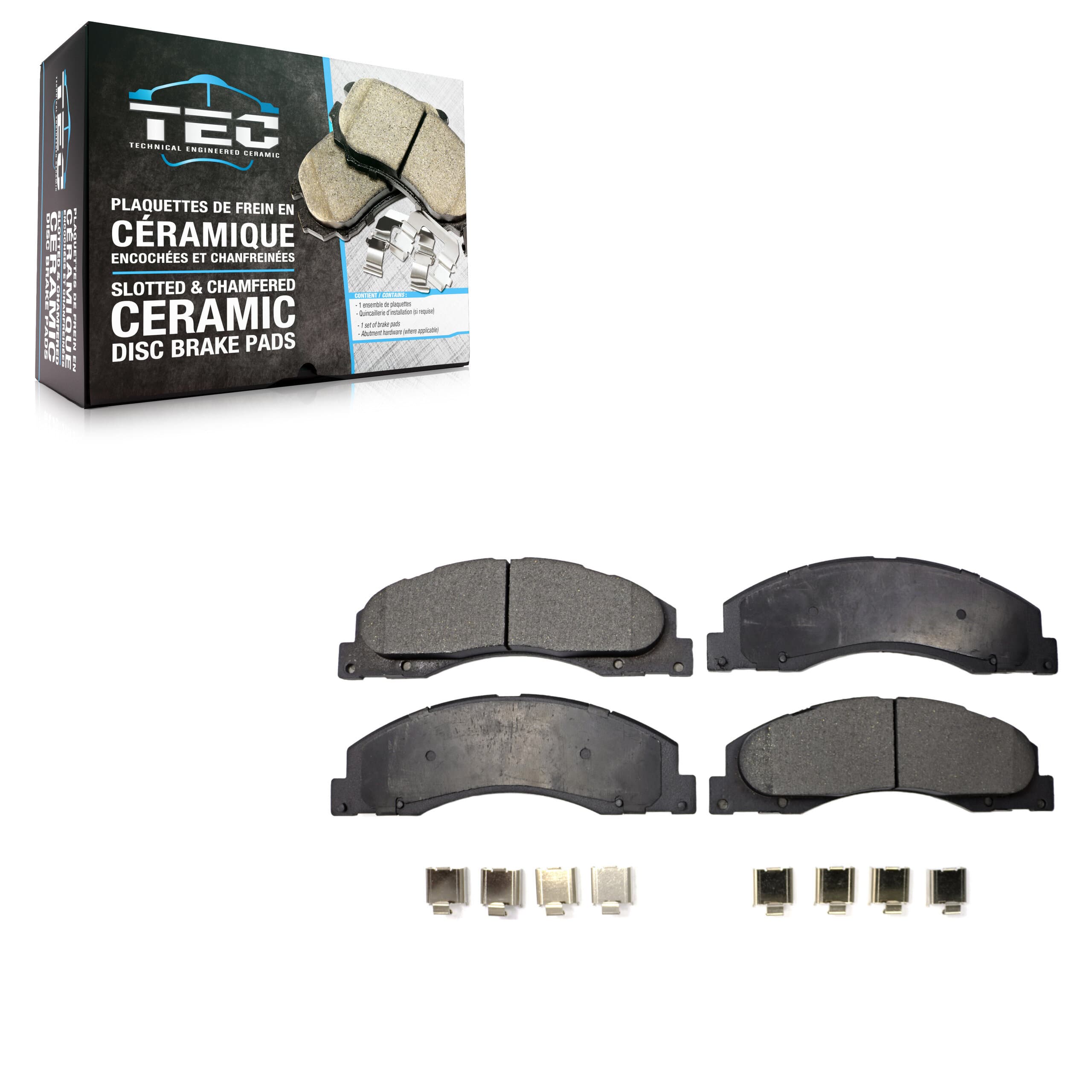 TEC - TEC-1328 - Front Disc Brake Pad image 1